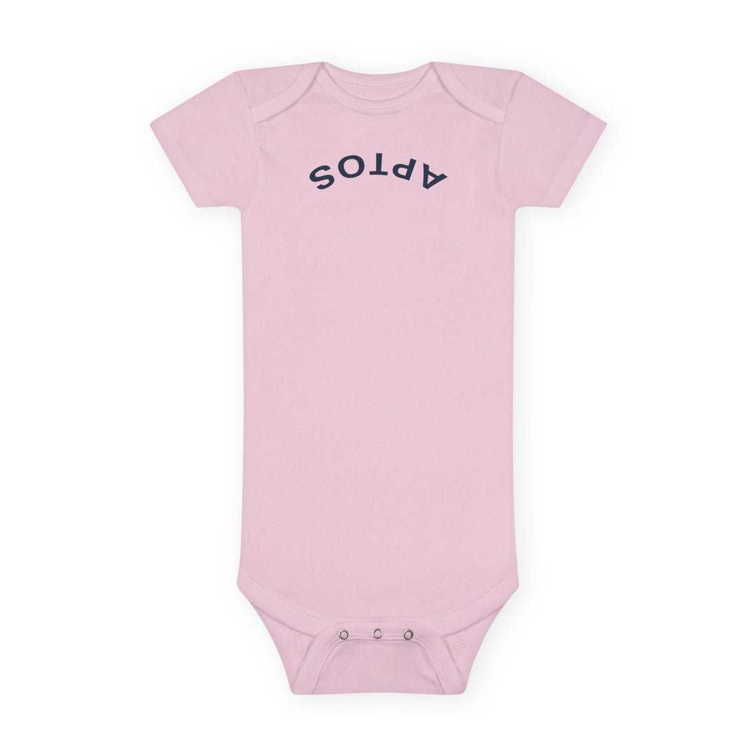 Aptos California Upside Down - Baby Short Sleeve 100% Cotton Onesie