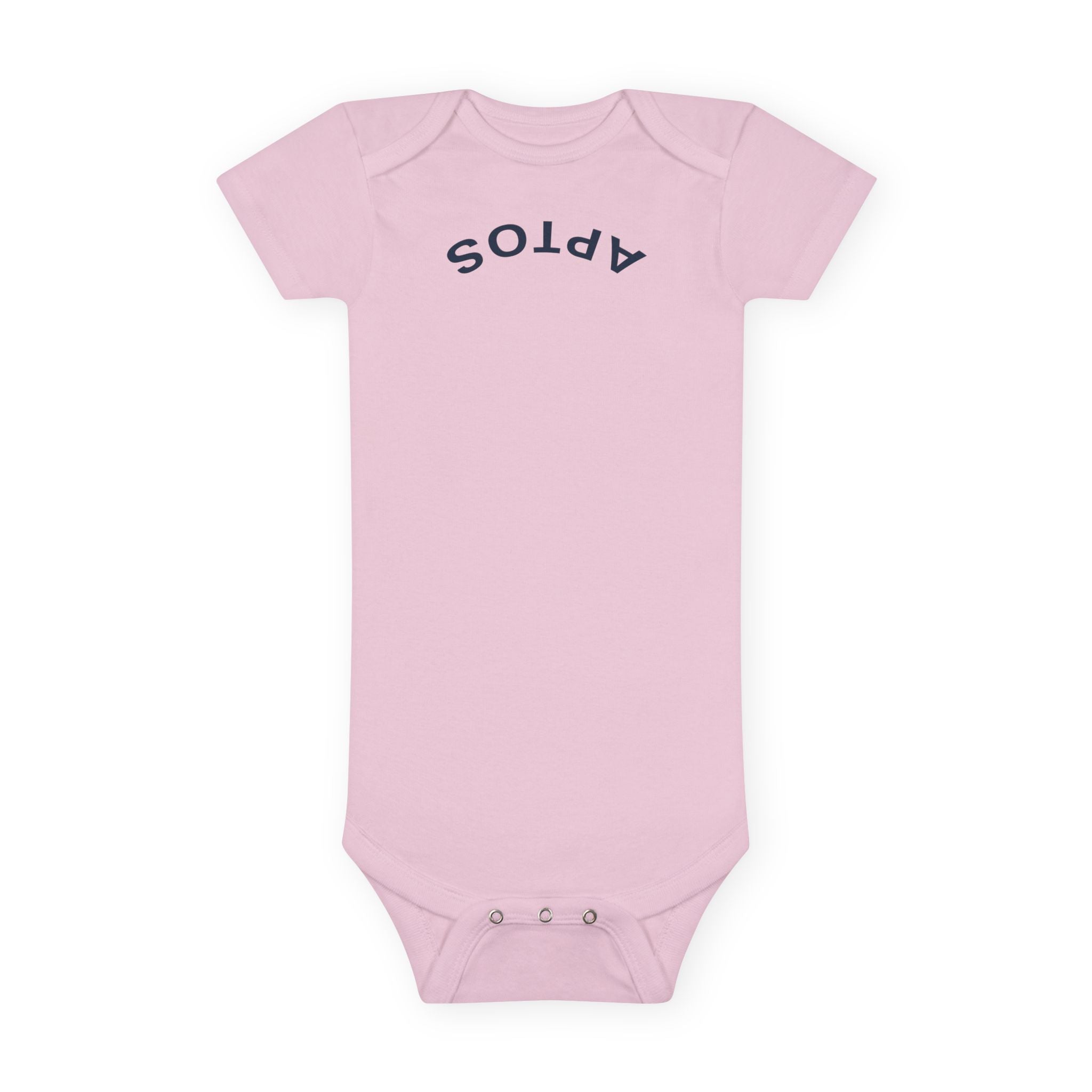 Aptos California Upside Down - Baby Short Sleeve 100% Cotton Onesie