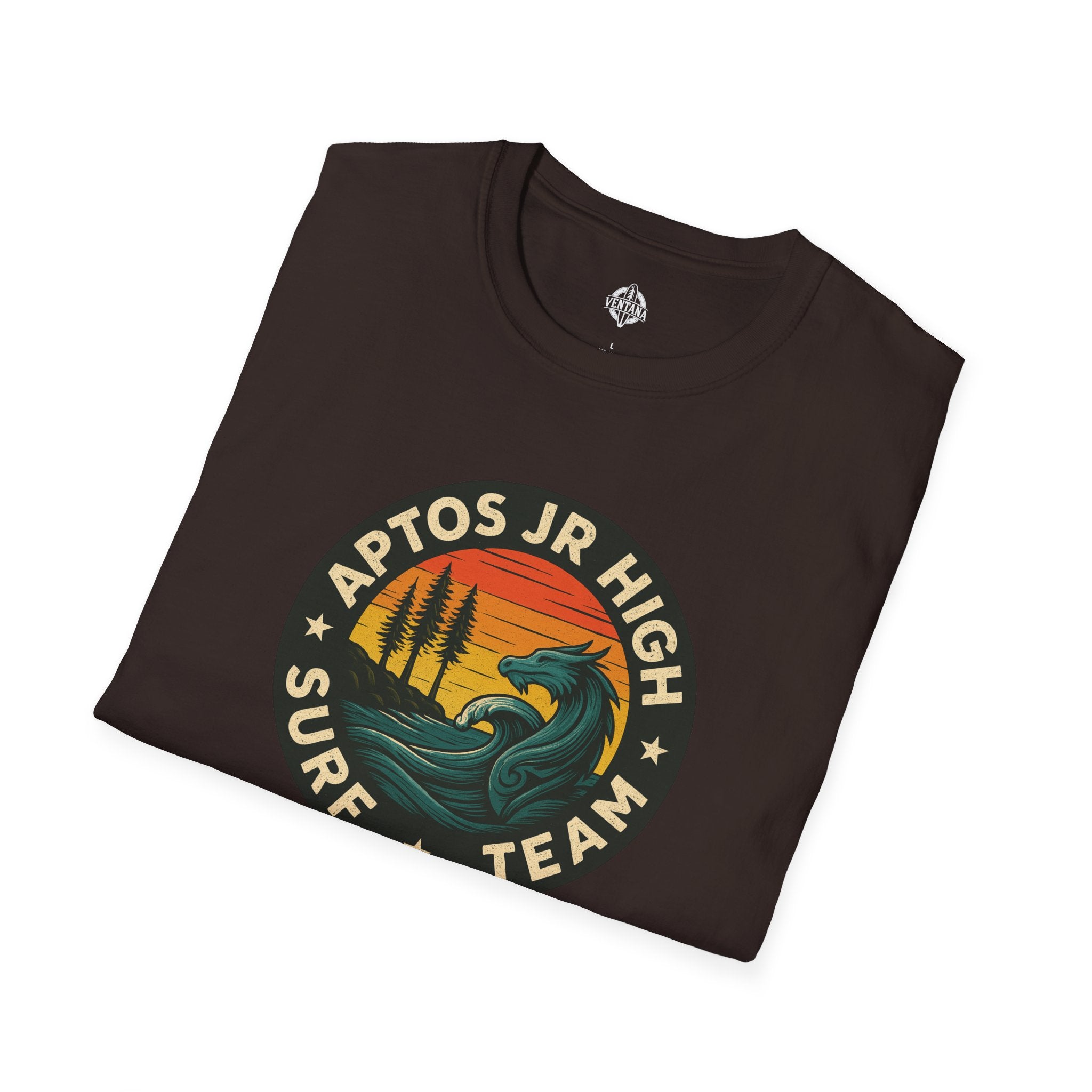Aptos Junior High Surf Team Unisex - U.S. Cotton T-Shirt