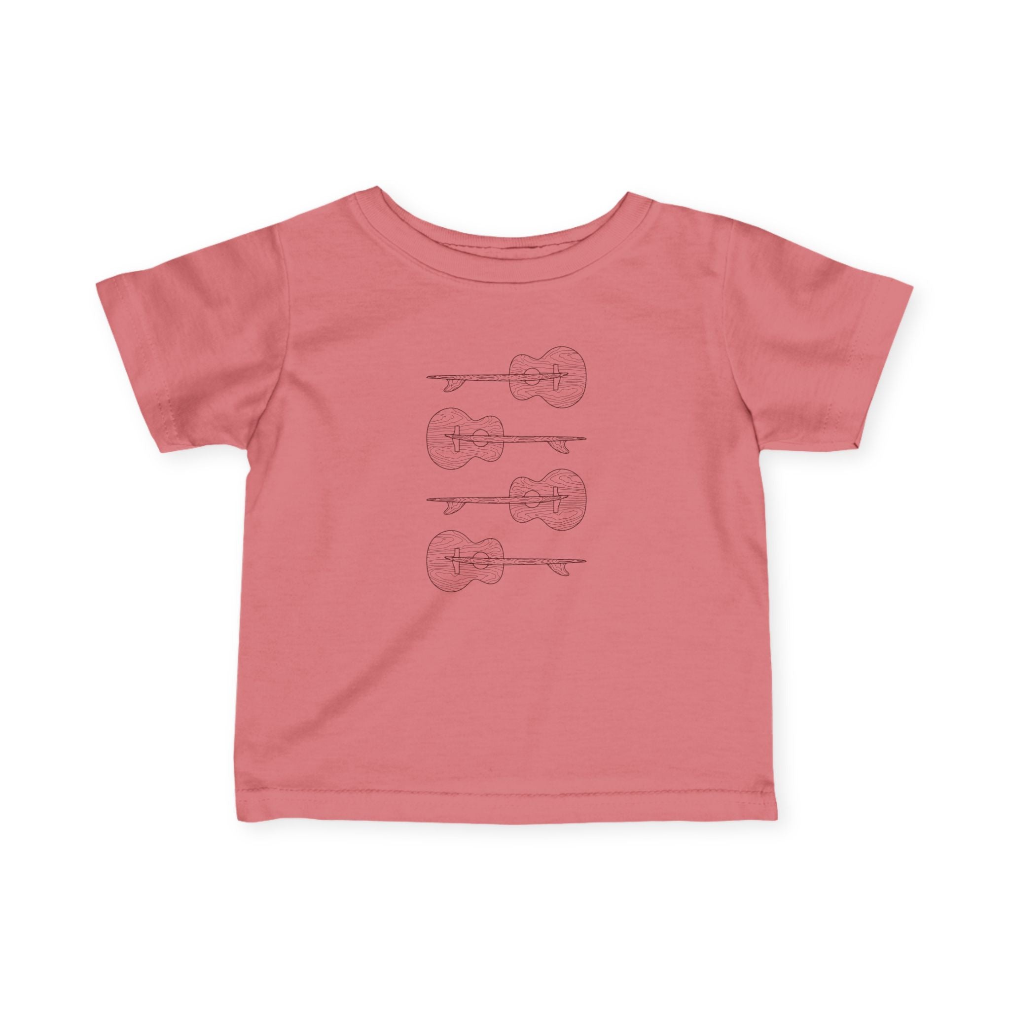 Ventana Santa Cruz Guitar Collab infant cotton t-shirt image 17