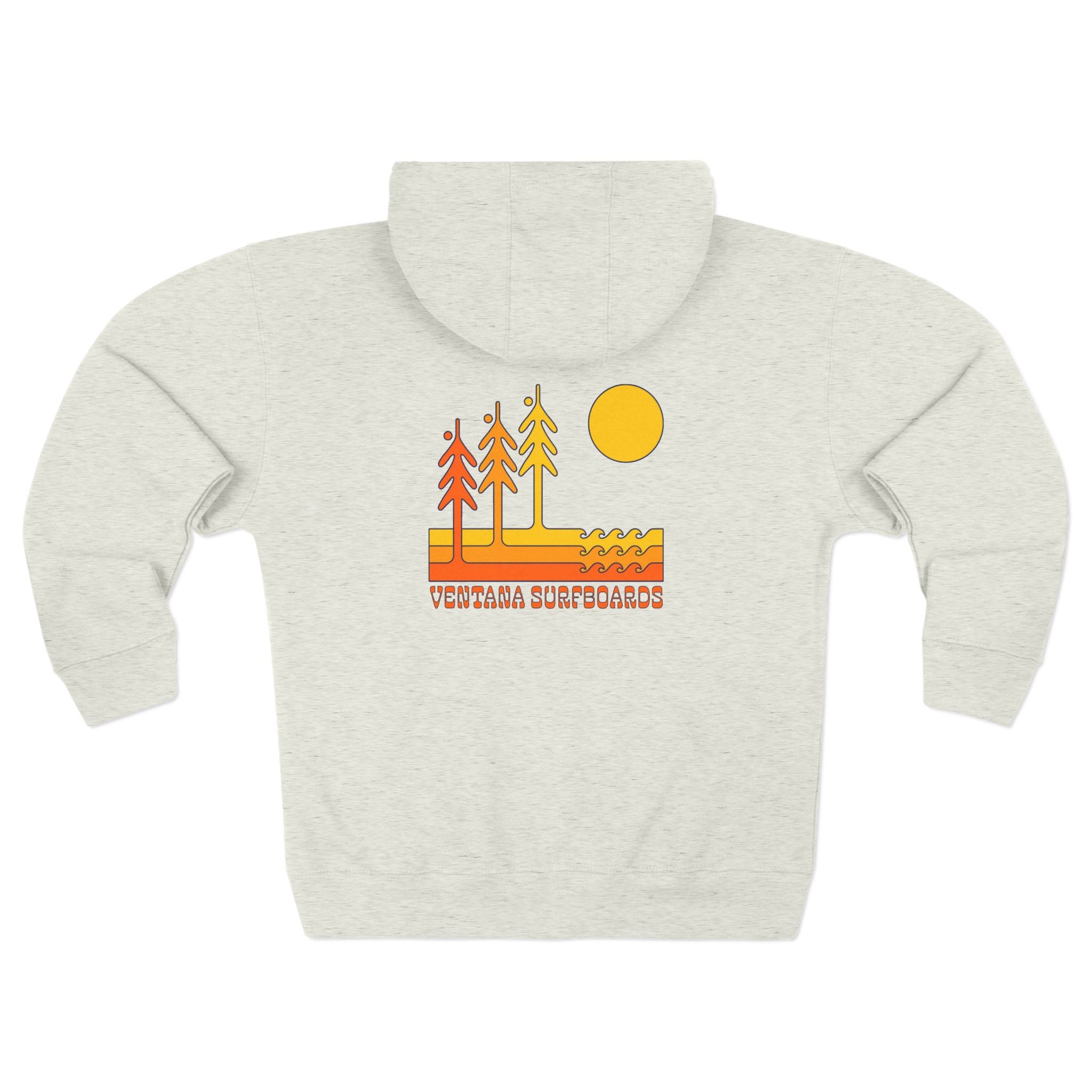 Ventana Circa 78 Unisex - Zip Cotton Blend Fleece Hoodie