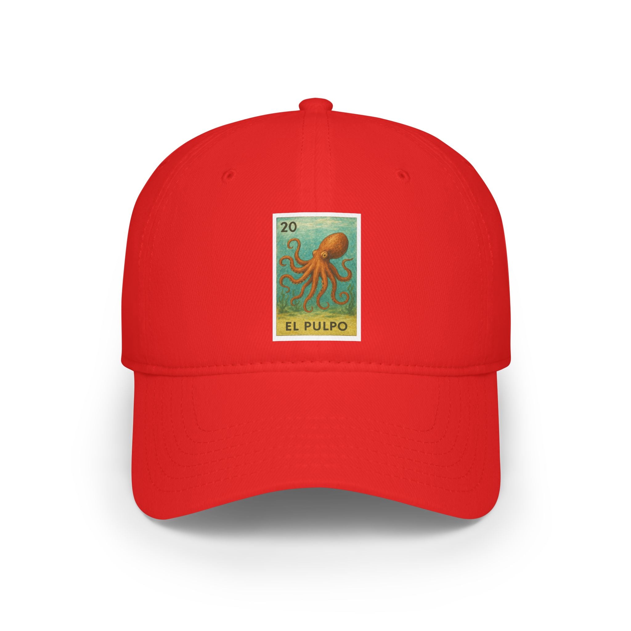 Octopus Lotería baseball cap image 5