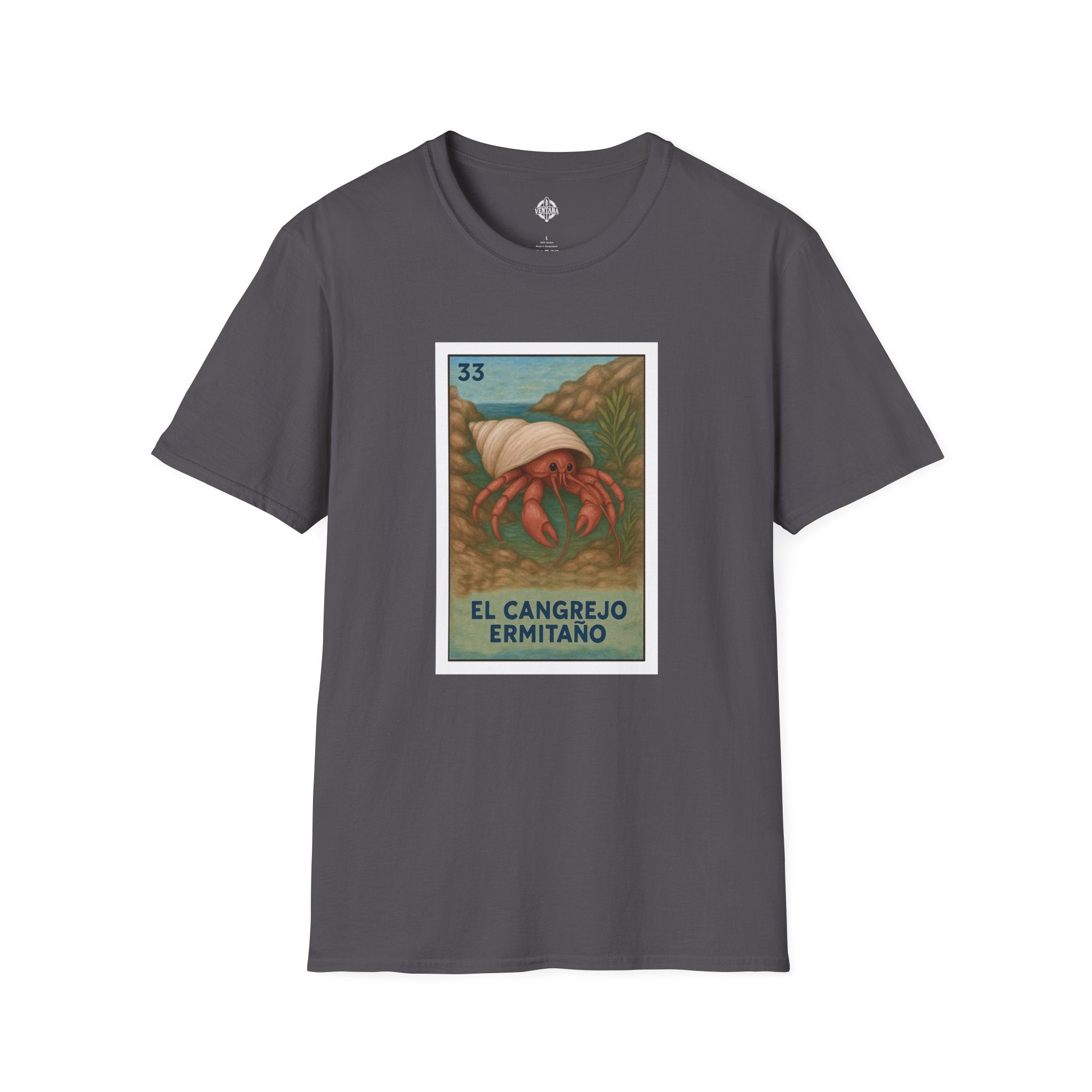 Hermit Crab Lotería cotton t-shirt image 13