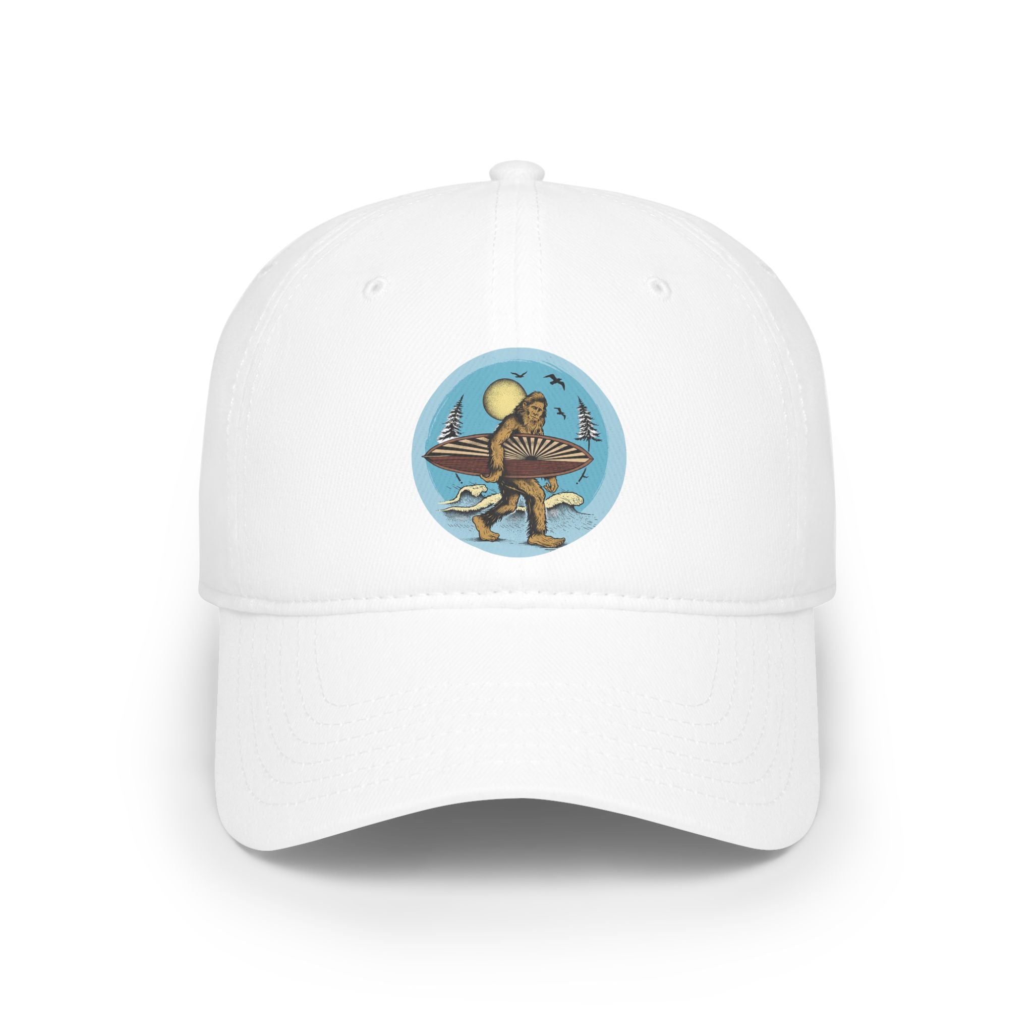 Ventana Surfsquatch by Thiago Bianchini baseball cap image 6