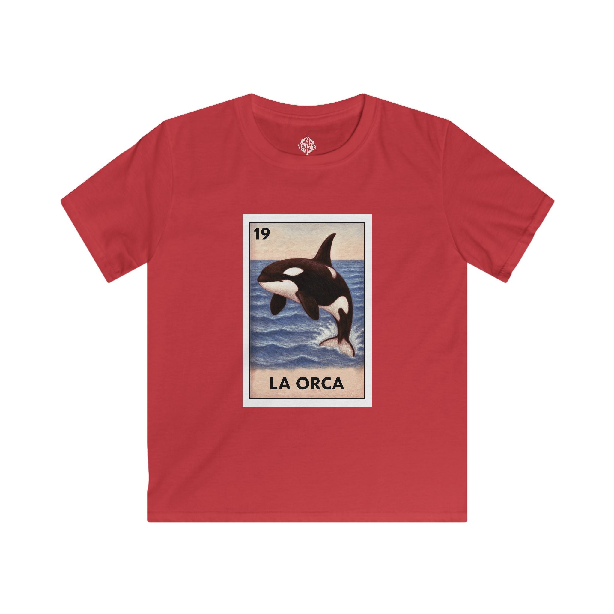 Orca Lotería kids soft style t-shirt image 12