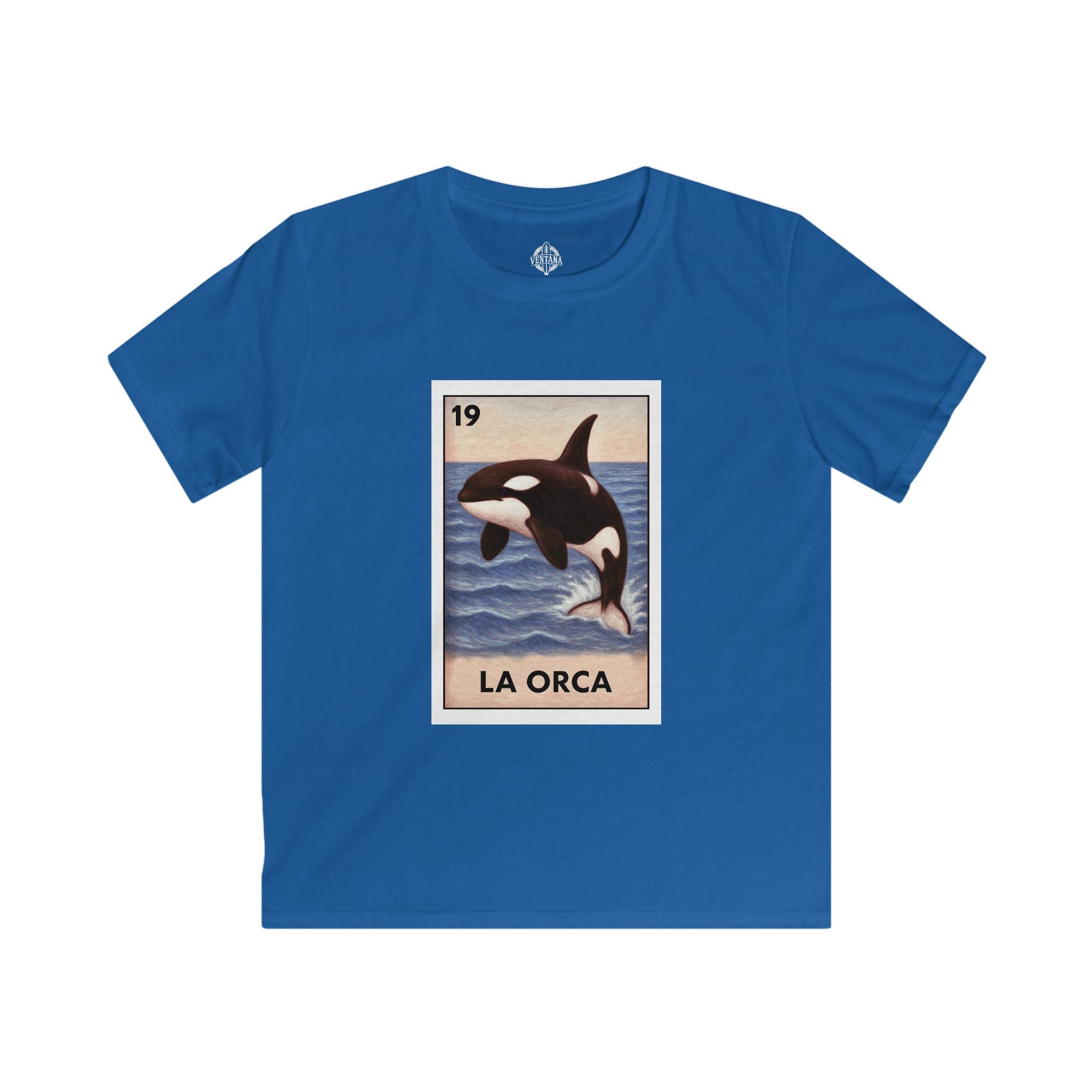 Orca Lotería kids soft style t-shirt image 9