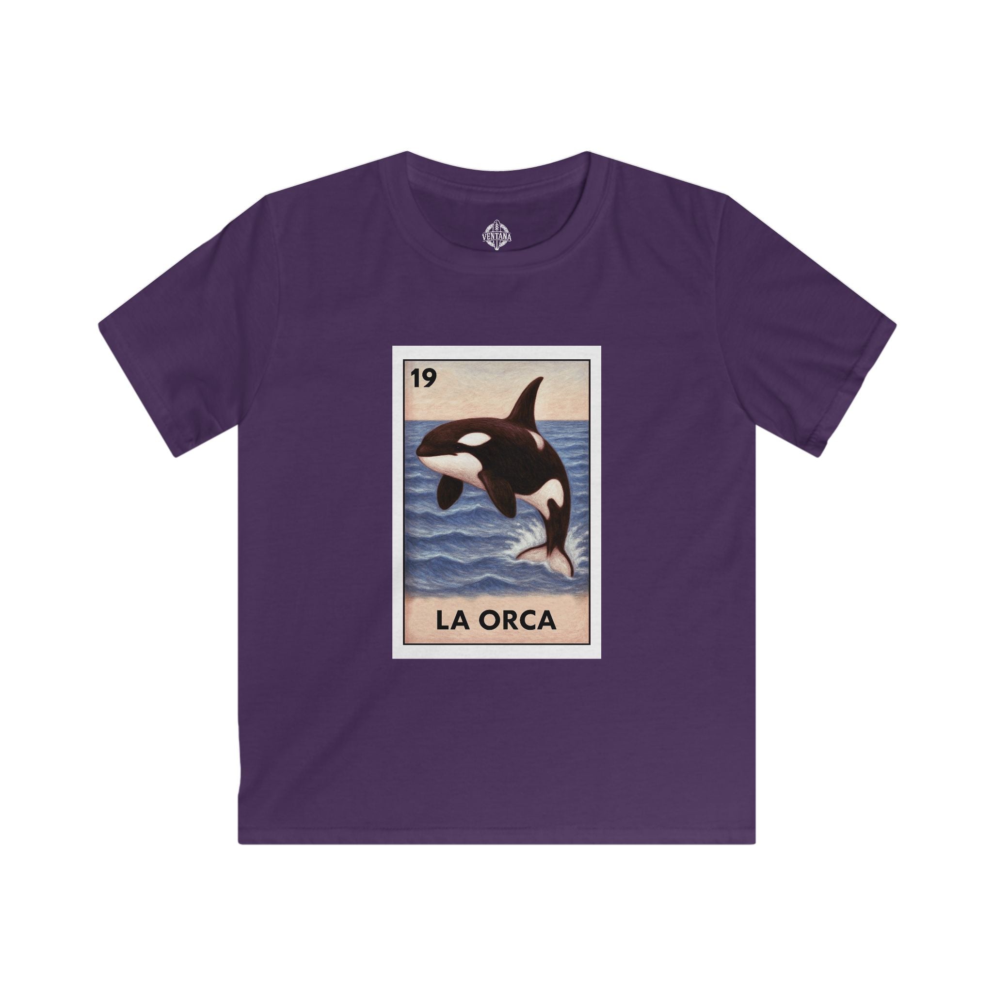 Orca Lotería kids soft style t-shirt image 10