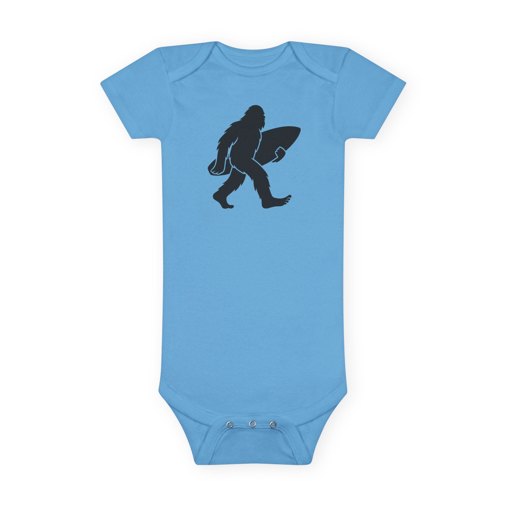 Ventana Surfsquatch baby cotton onesie image 1