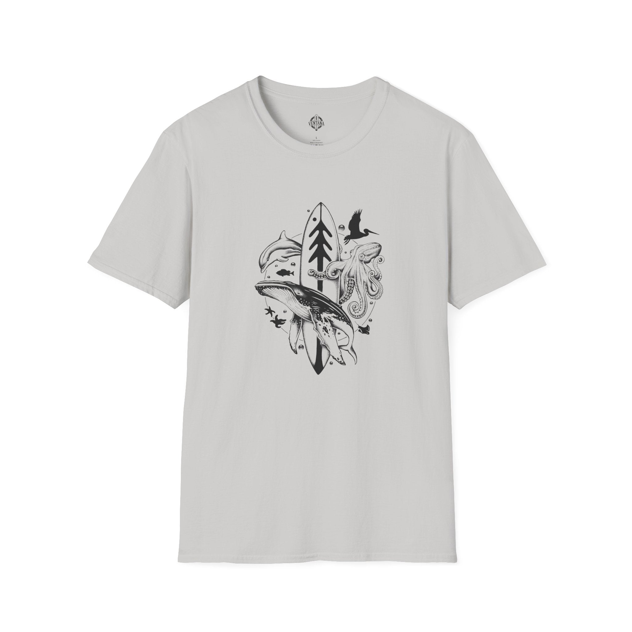 Ventana Monterey Bay by Thiago Bianchini cotton t-shirt image 5
