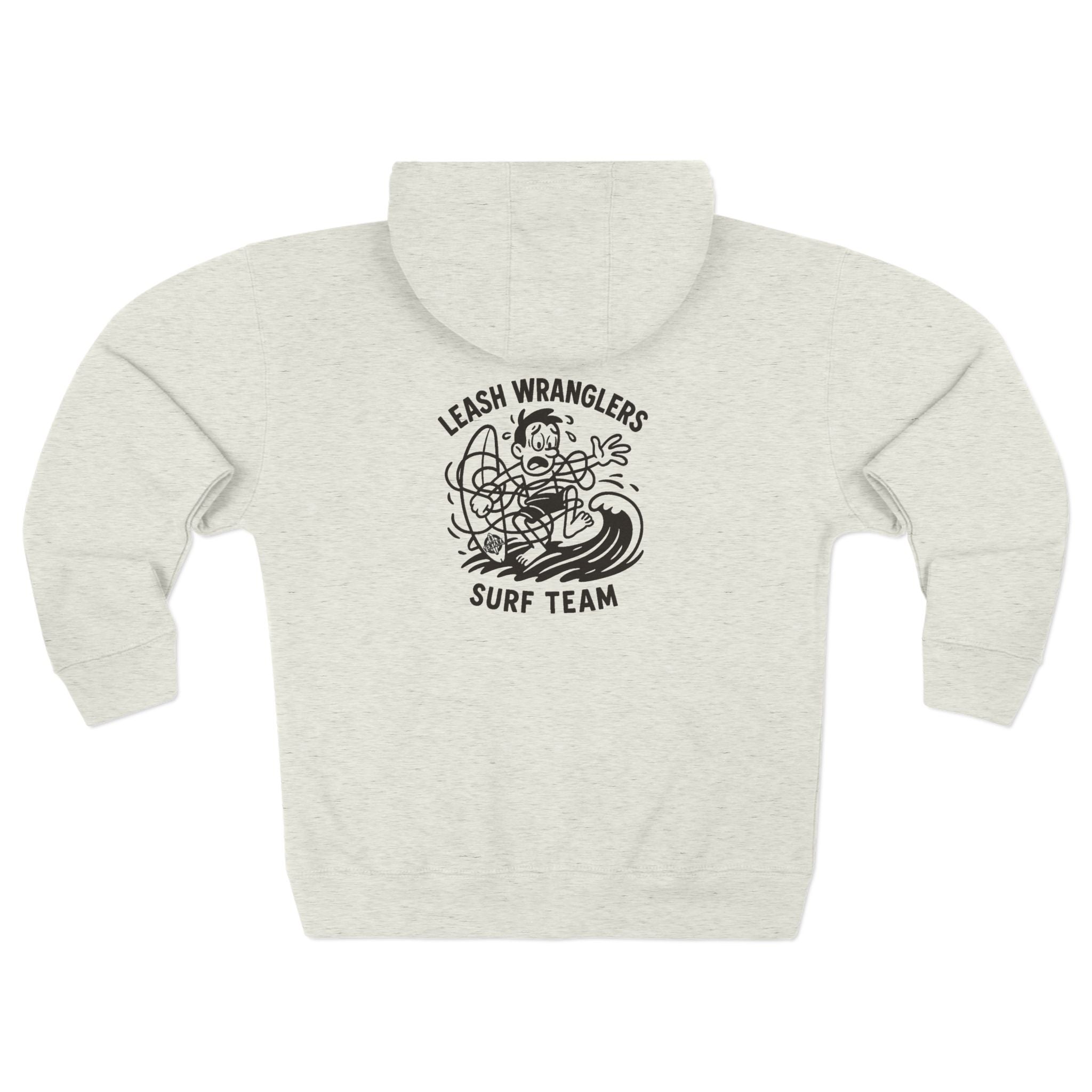 Leash Wranglers Surf Team Zip Hoodie