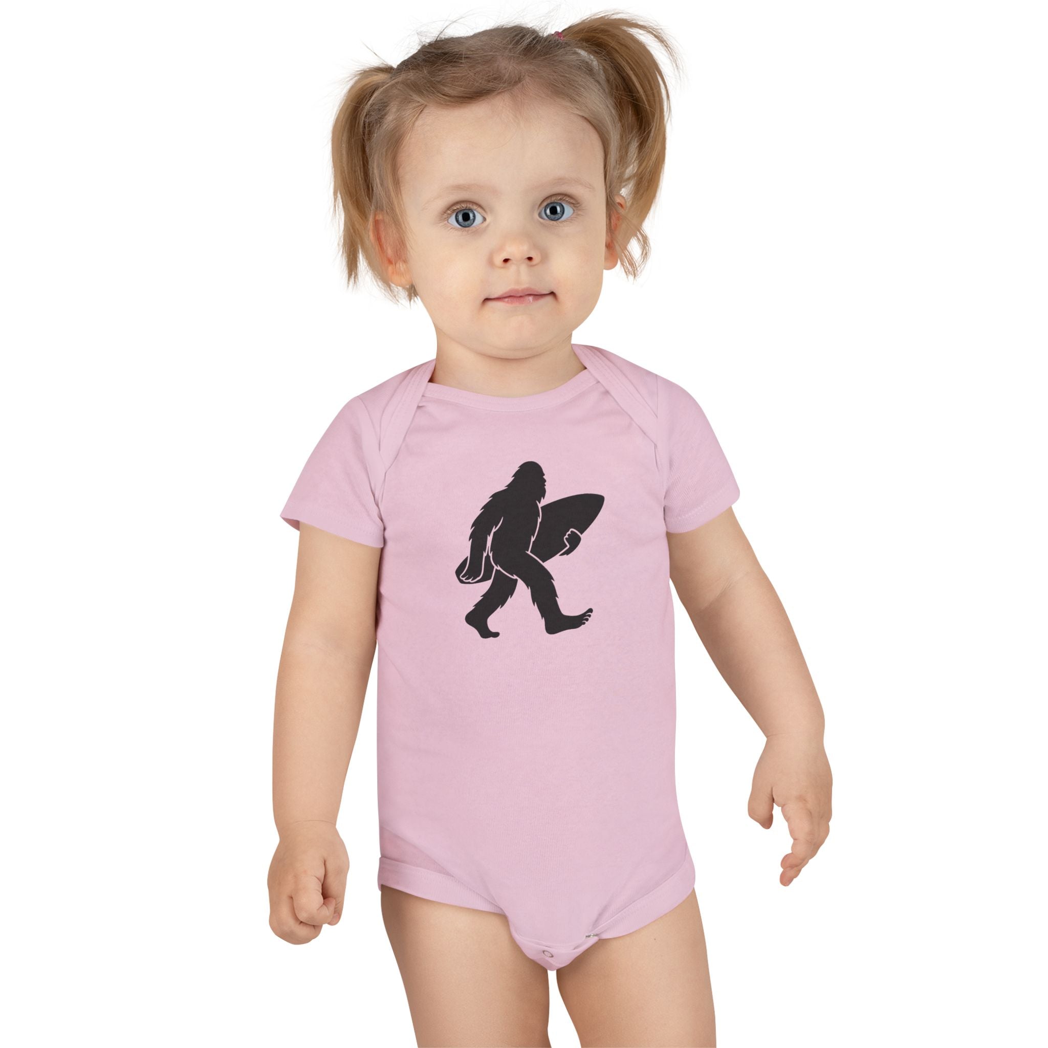 Ventana Surfsquatch baby cotton onesie image 16