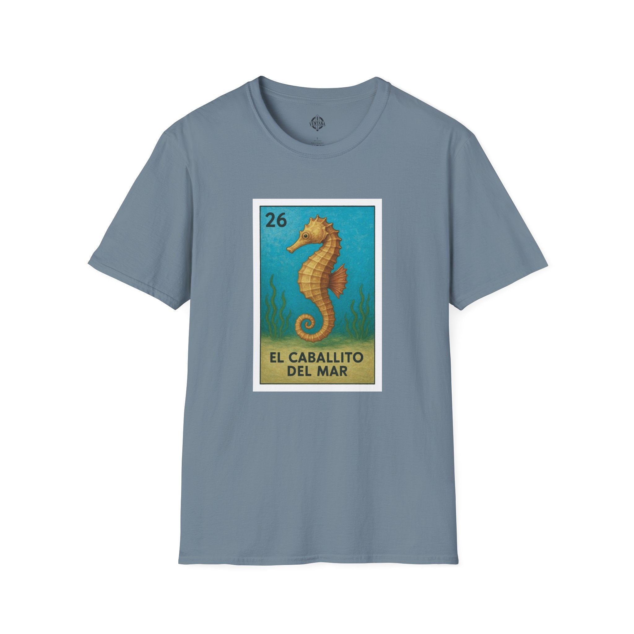 Seahorse Lotería cotton t-shirt image 11
