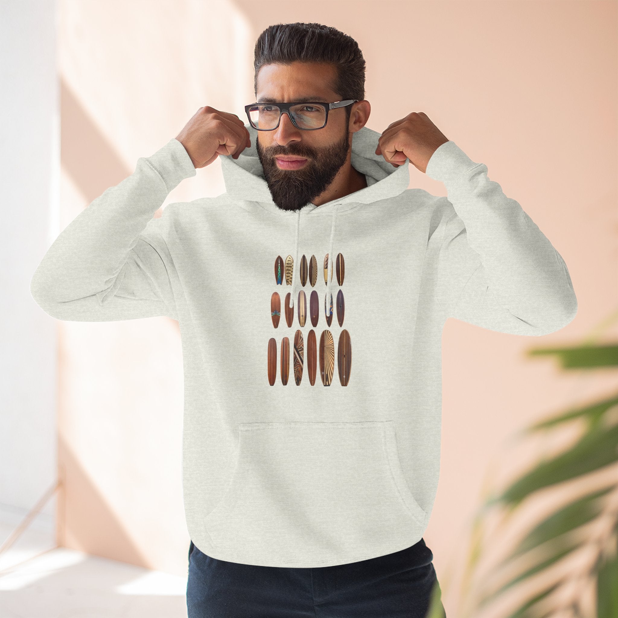 Ventana Wooden Surfboards Fleece Hoodie