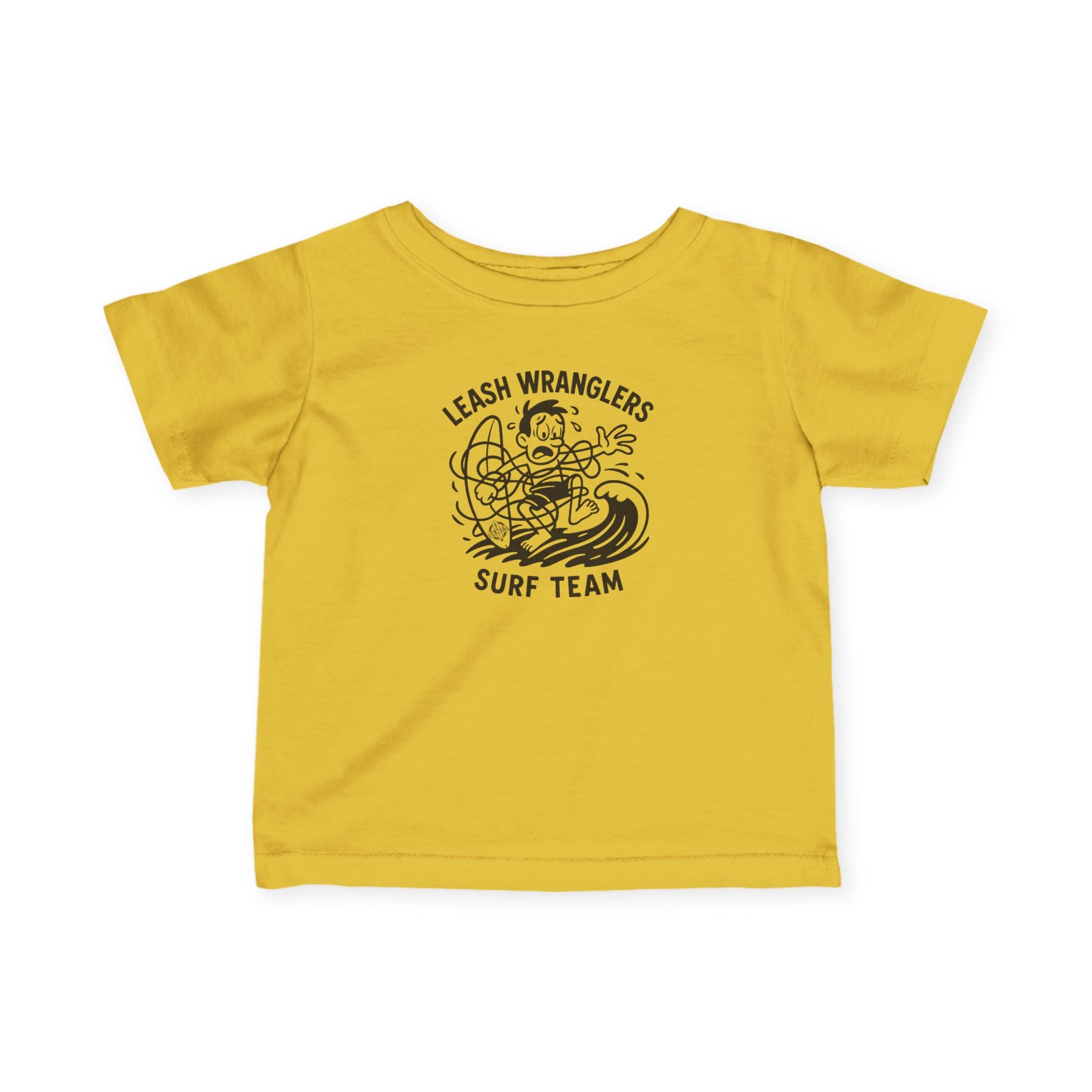 Leash Wranglers Surf Team - Infant 100% Cotton T-Shirt