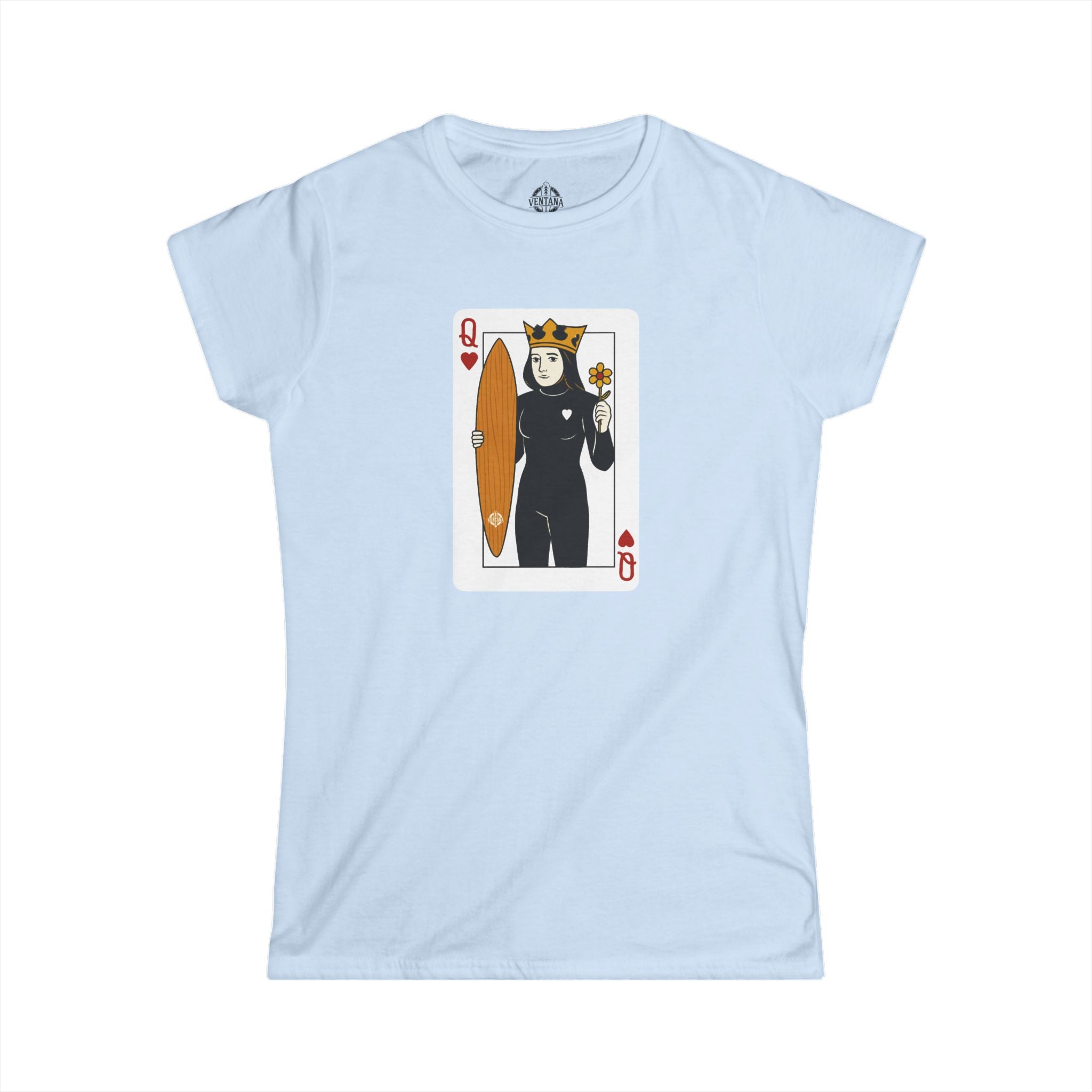 Queen of Hearts Surfer women&