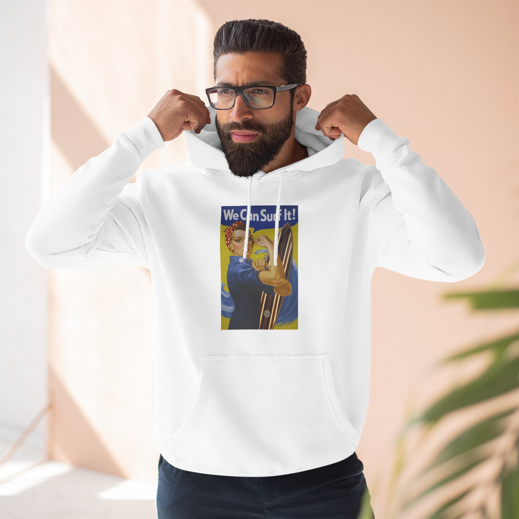 Rosie the Surfer fleece hoodie image 14