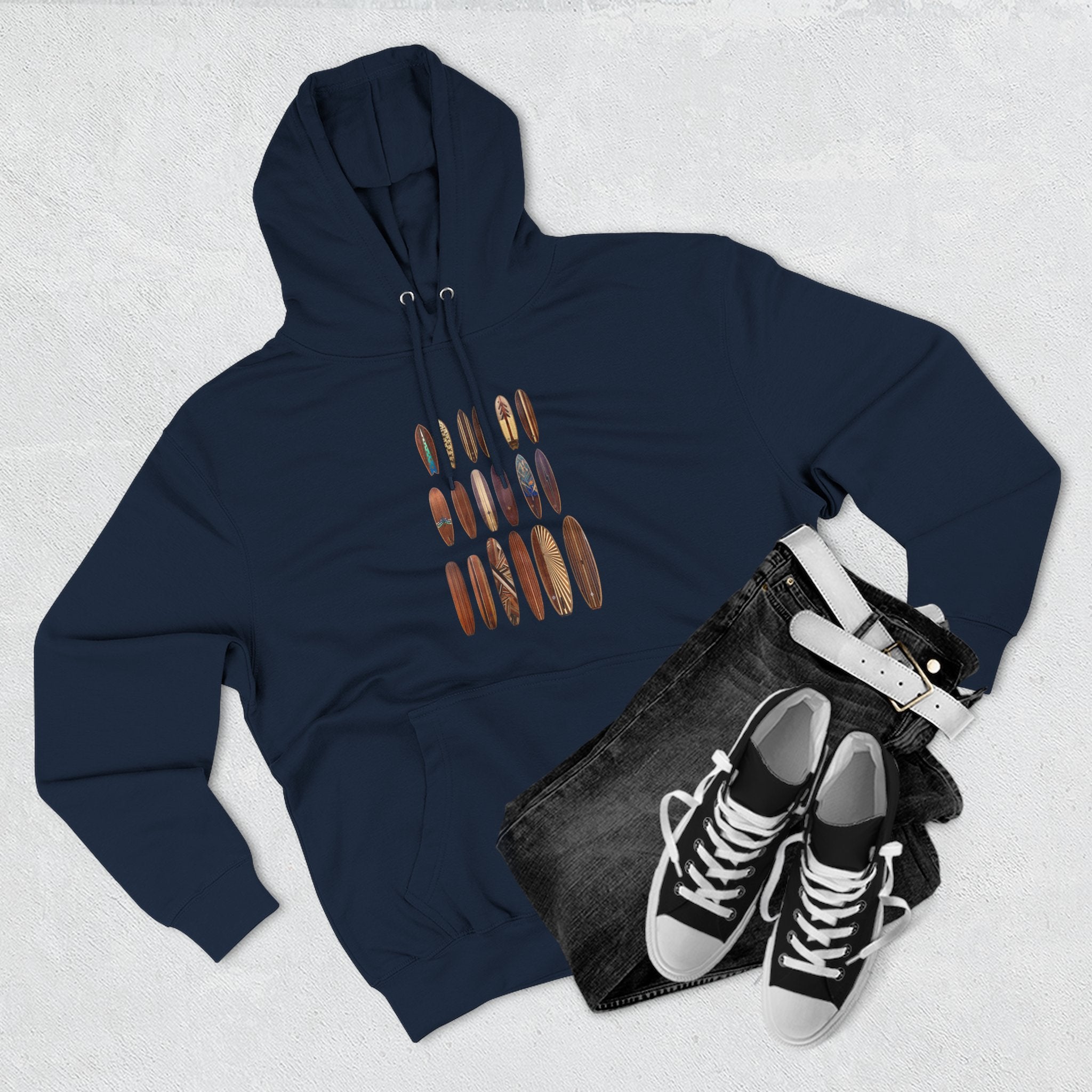 Ventana Wooden Surfboards Fleece Hoodie