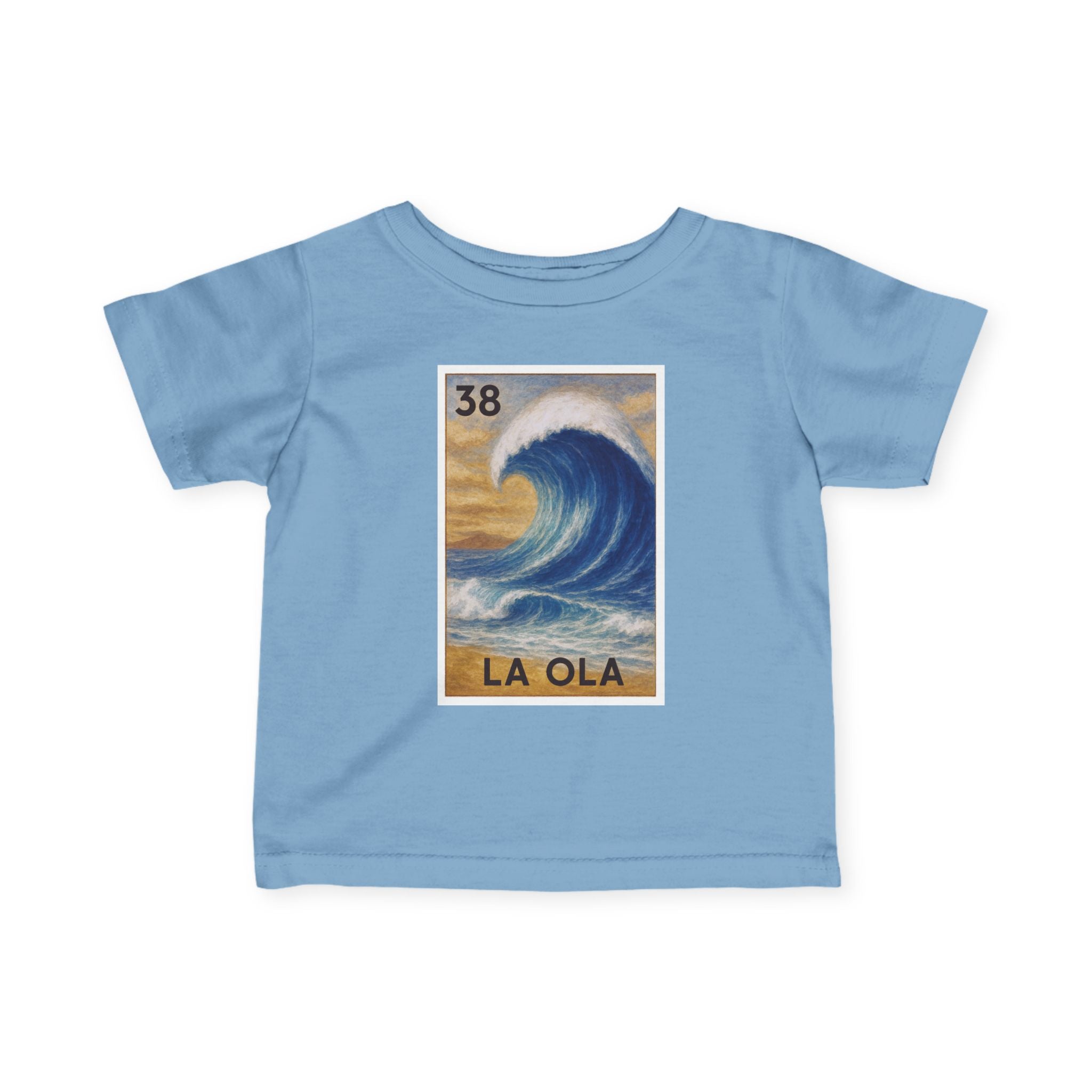 Wave Lotería infant cotton t-shirt image 1