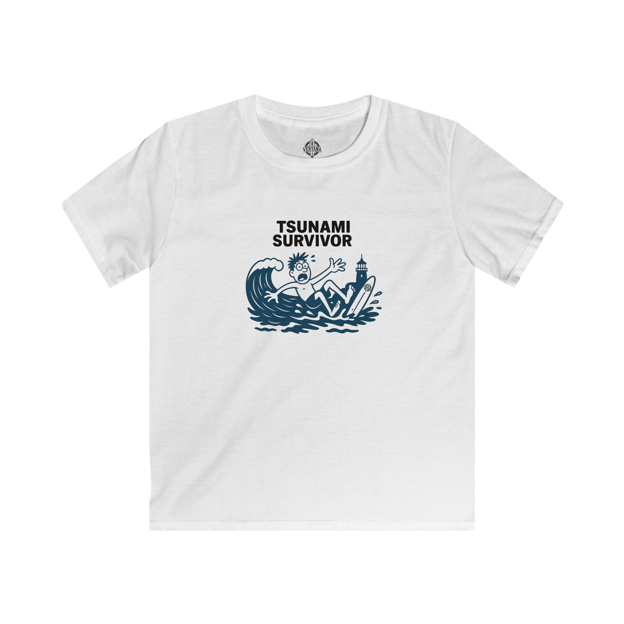Tsunami Survivor Kids - Soft Style U.S. Cotton T-Shirt