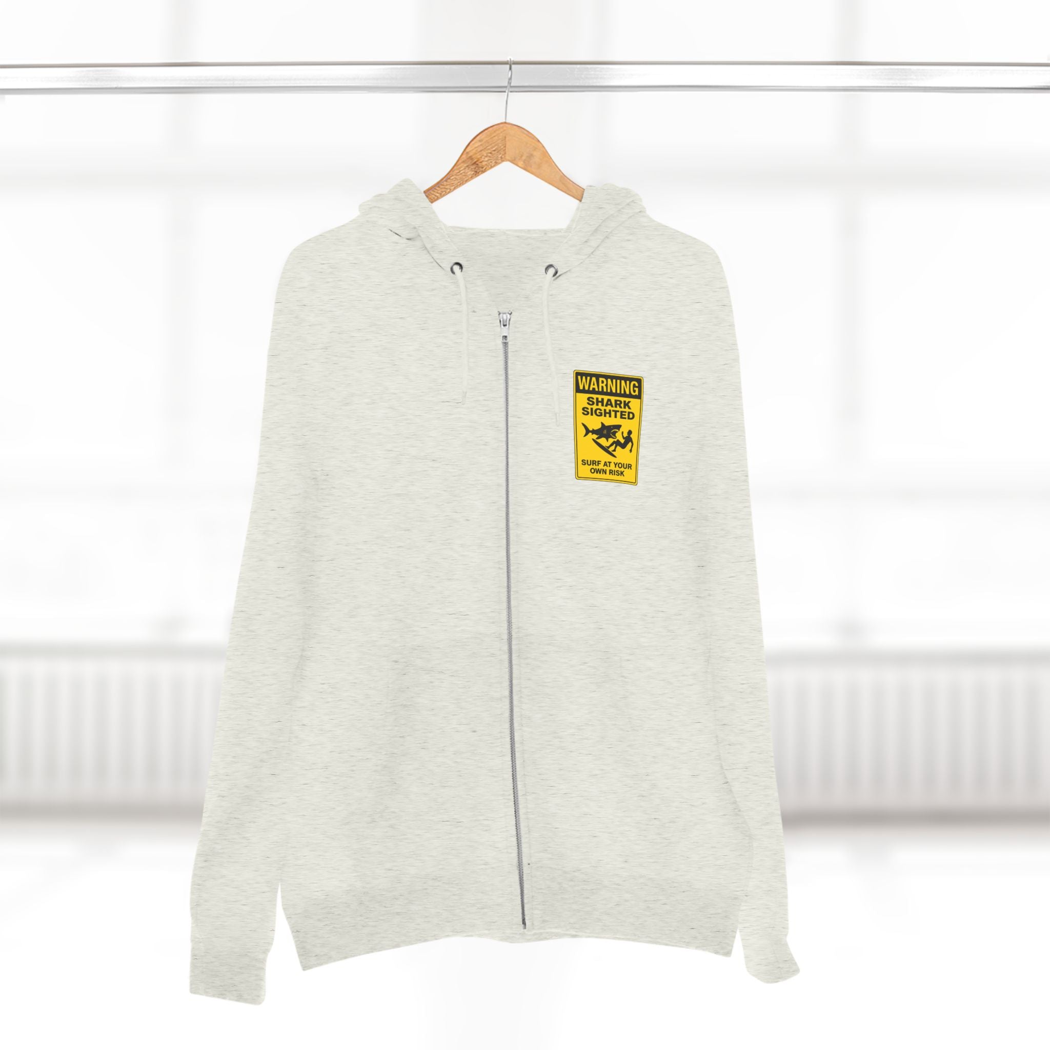 Shark Sighted Zip Hoodie