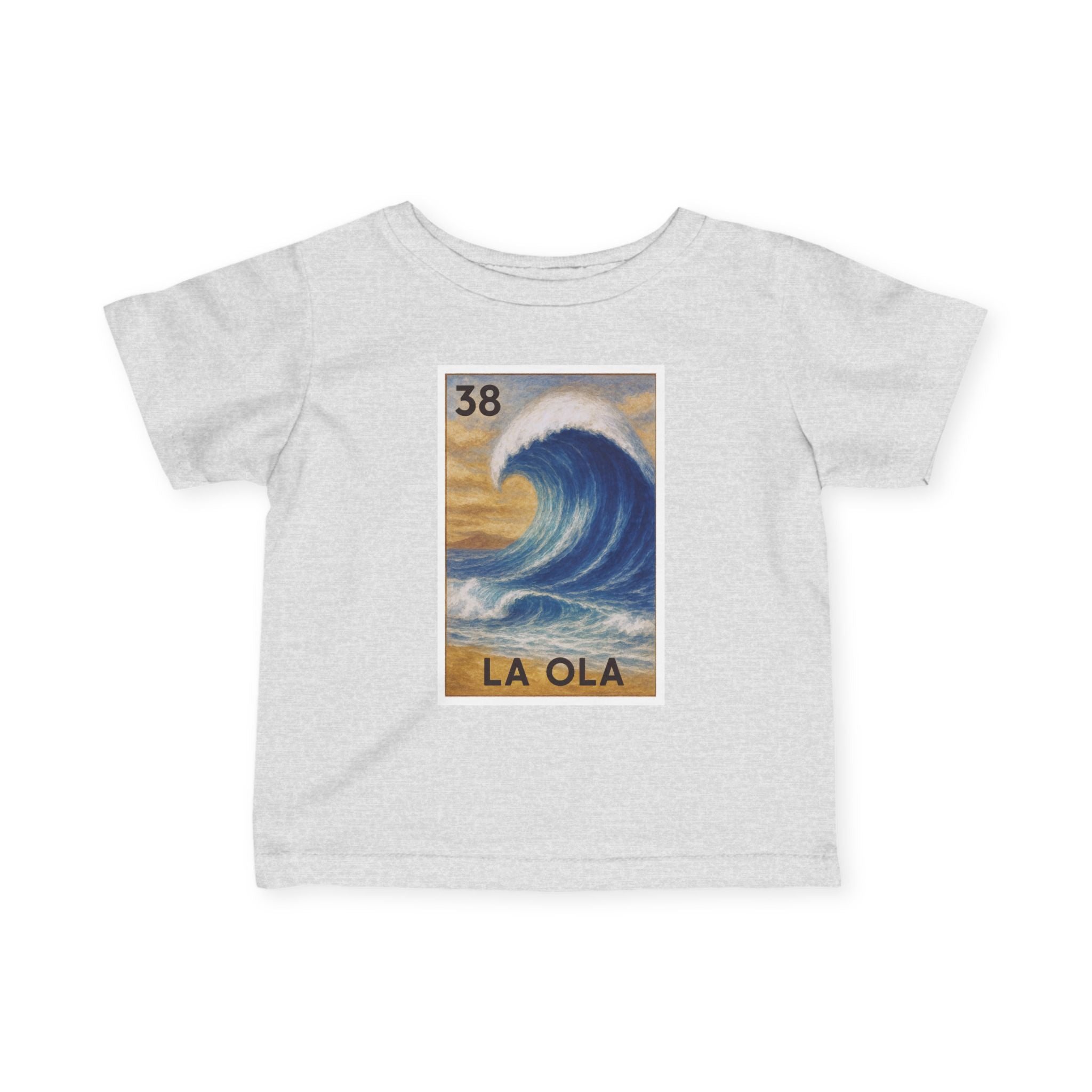 Wave Lotería infant cotton t-shirt image 17