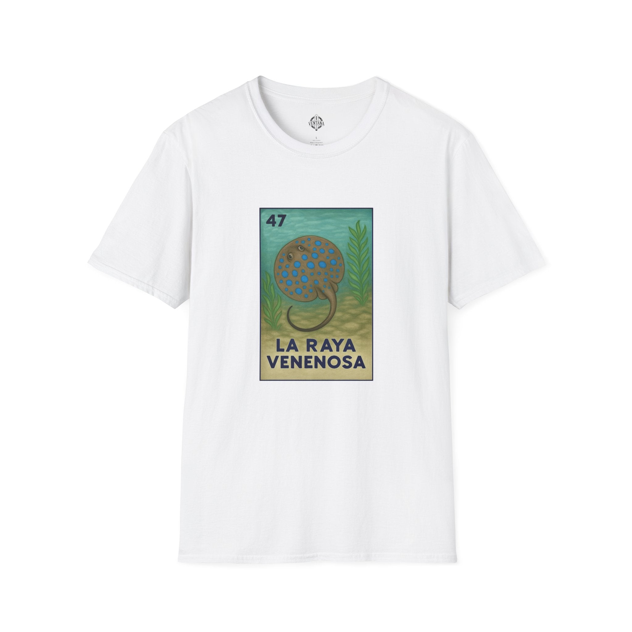 Stingray Lotería cotton t-shirt image 5