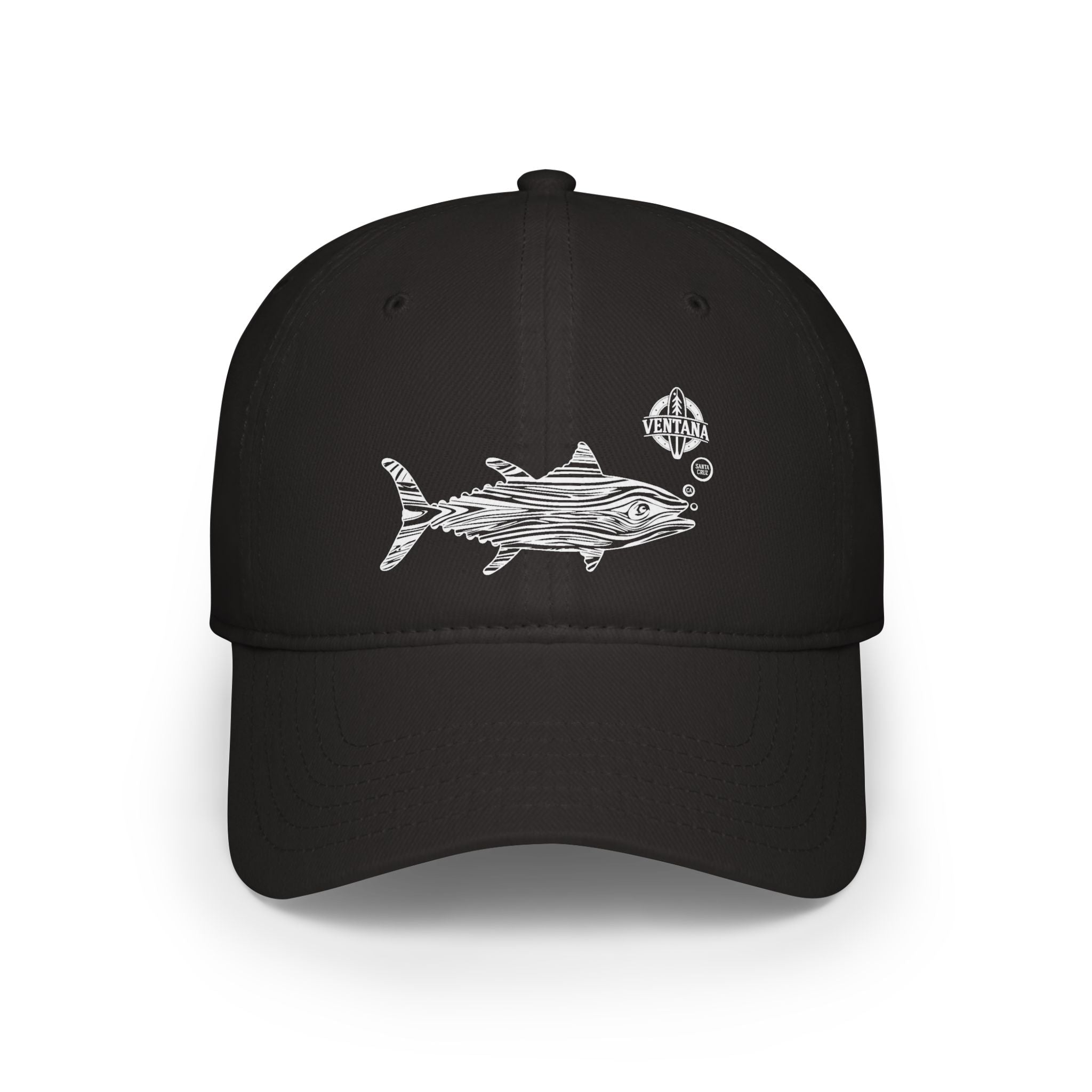 Ventana Wooden Tuna - 100% Cotton Baseball Cap