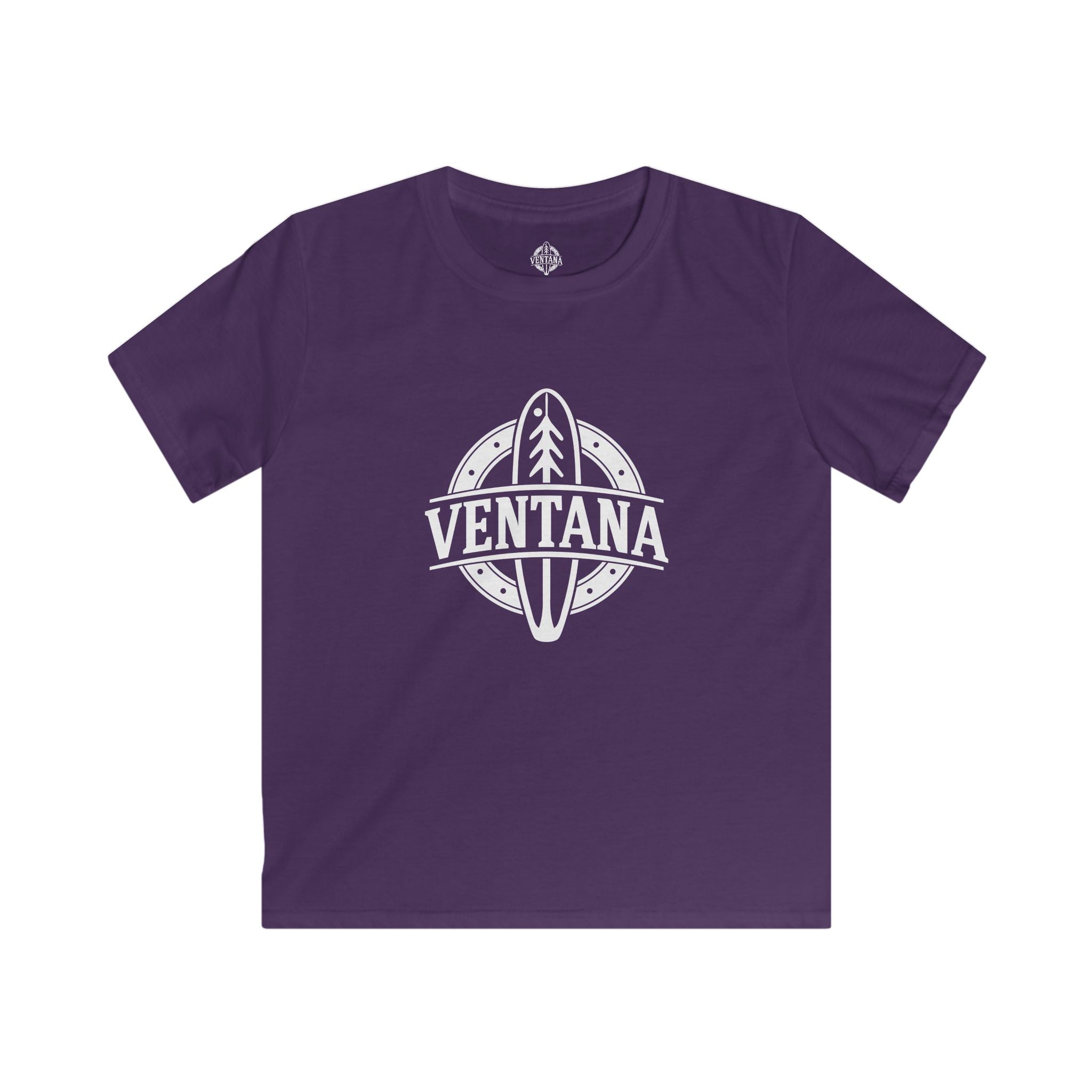 Ventana Psychedelic Treefish Logo kids soft style t-shirt image 11