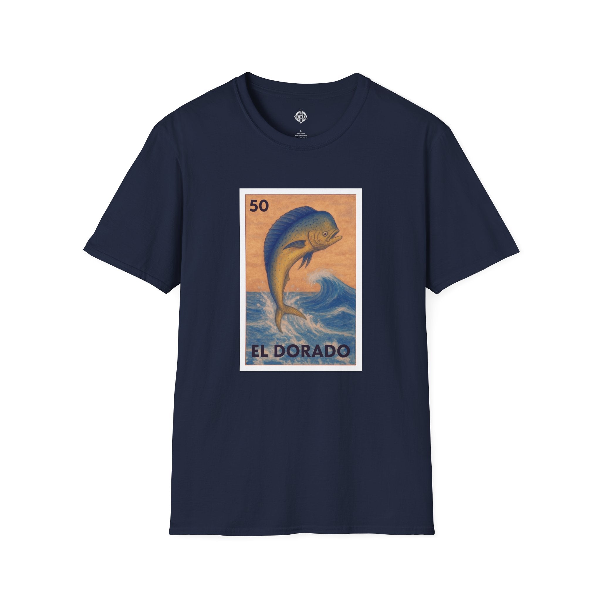 Dorado Lotería Unisex - Soft Style U.S. Cotton T-Shirt (El Dorado)