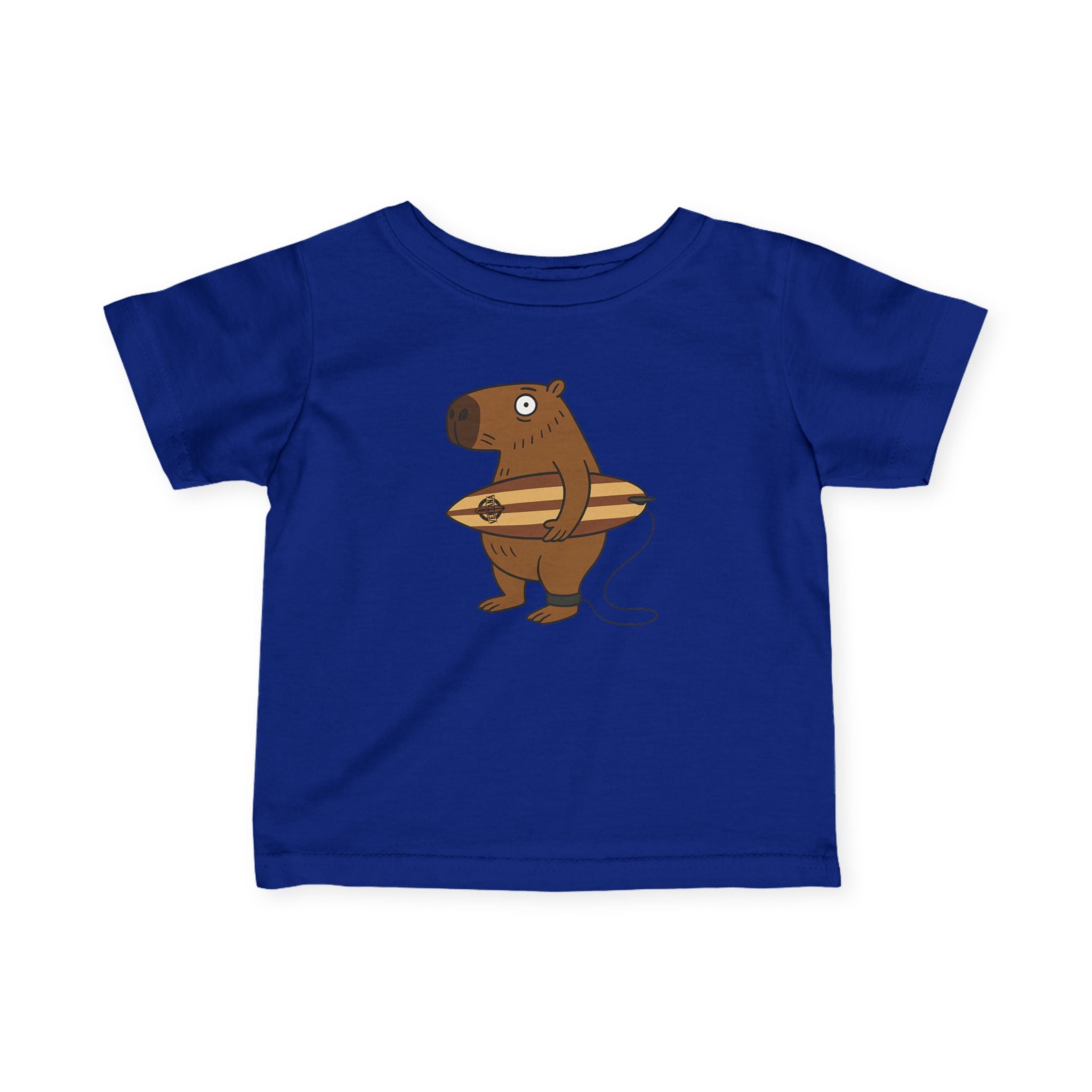 Capybara Surfer - Infant 100% Cotton T-Shirt