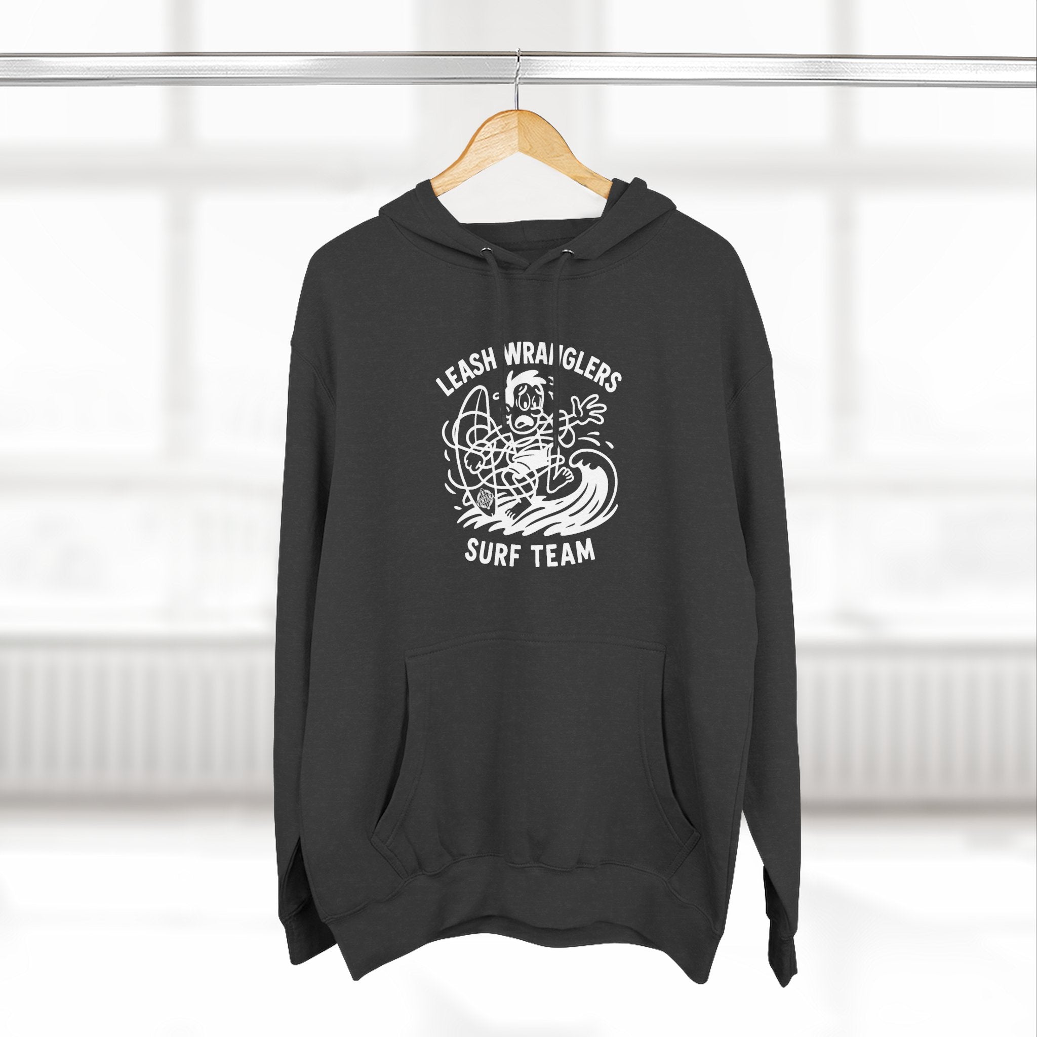 Leash Wranglers Surf Team Fleece Hoodie