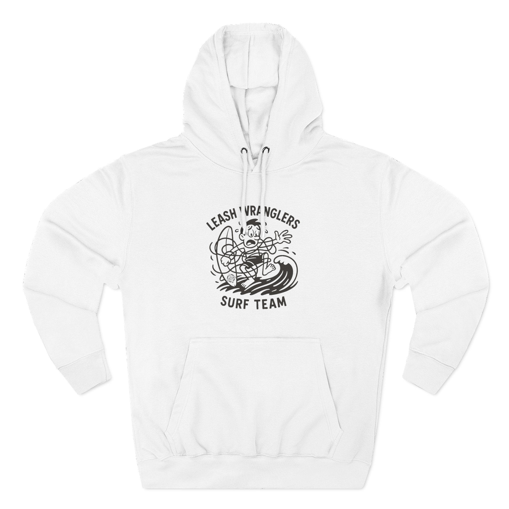 Leash Wranglers Surf Team fleece hoodie image 3