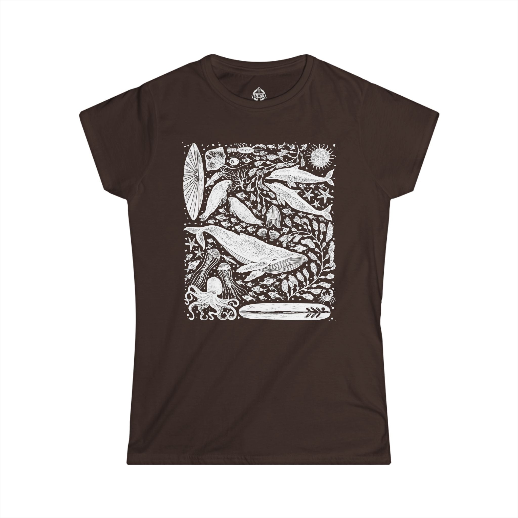 Ventana Marine Life by Lili Arnold women&