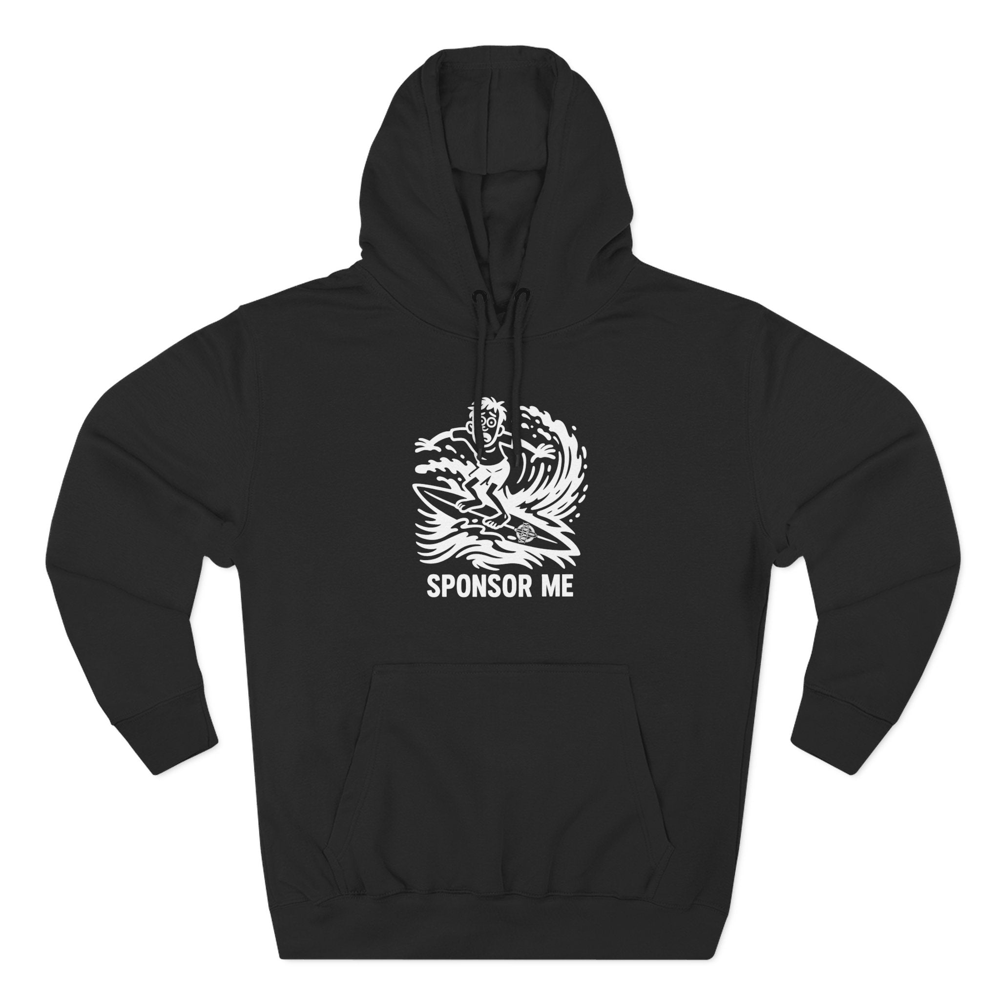 Sponsor Me Unisex - Pull-Over Cotton Blend Fleece Hoodie