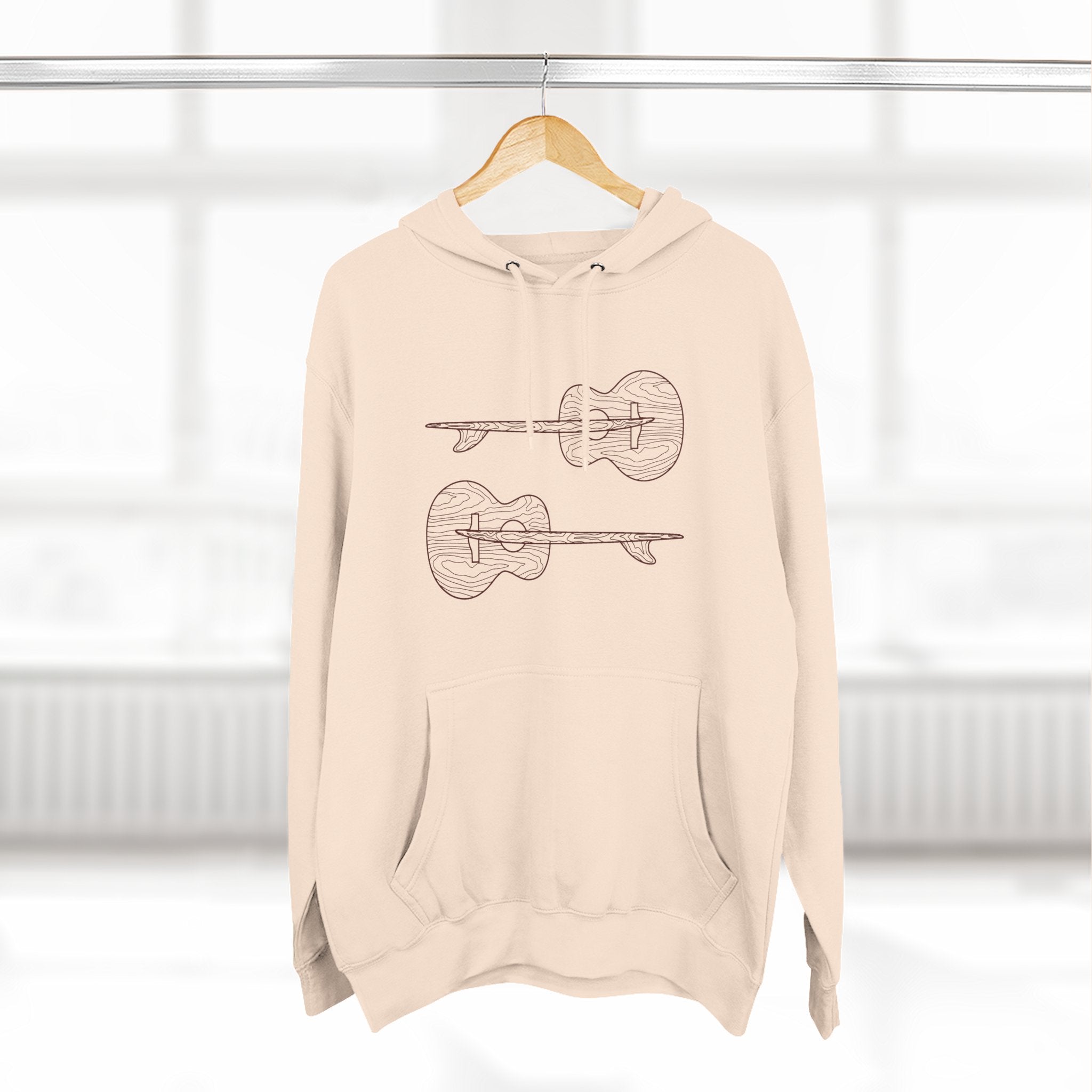 Ventana Santa Cruz Guitar Collab Fleece Hoodie