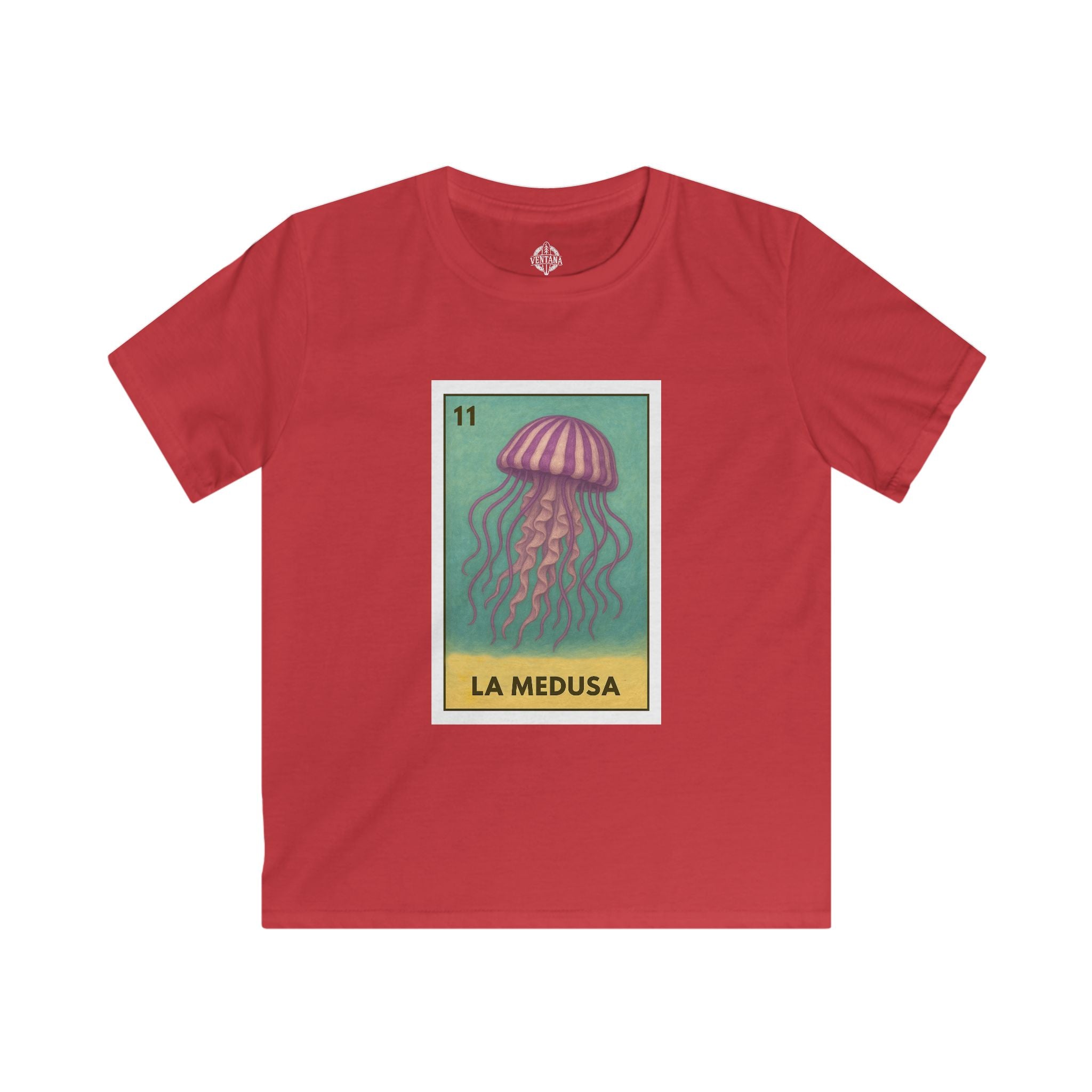 Sea Jelly Lotería kids soft style t-shirt image 12