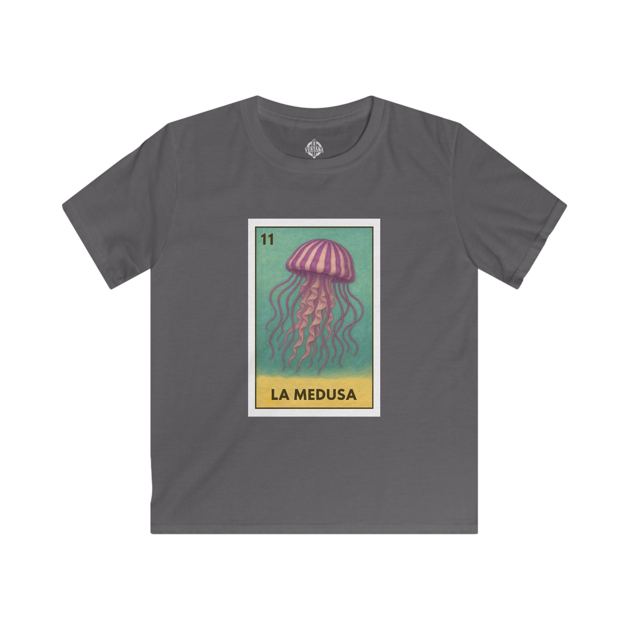 Sea Jelly Lotería kids soft style t-shirt image 9