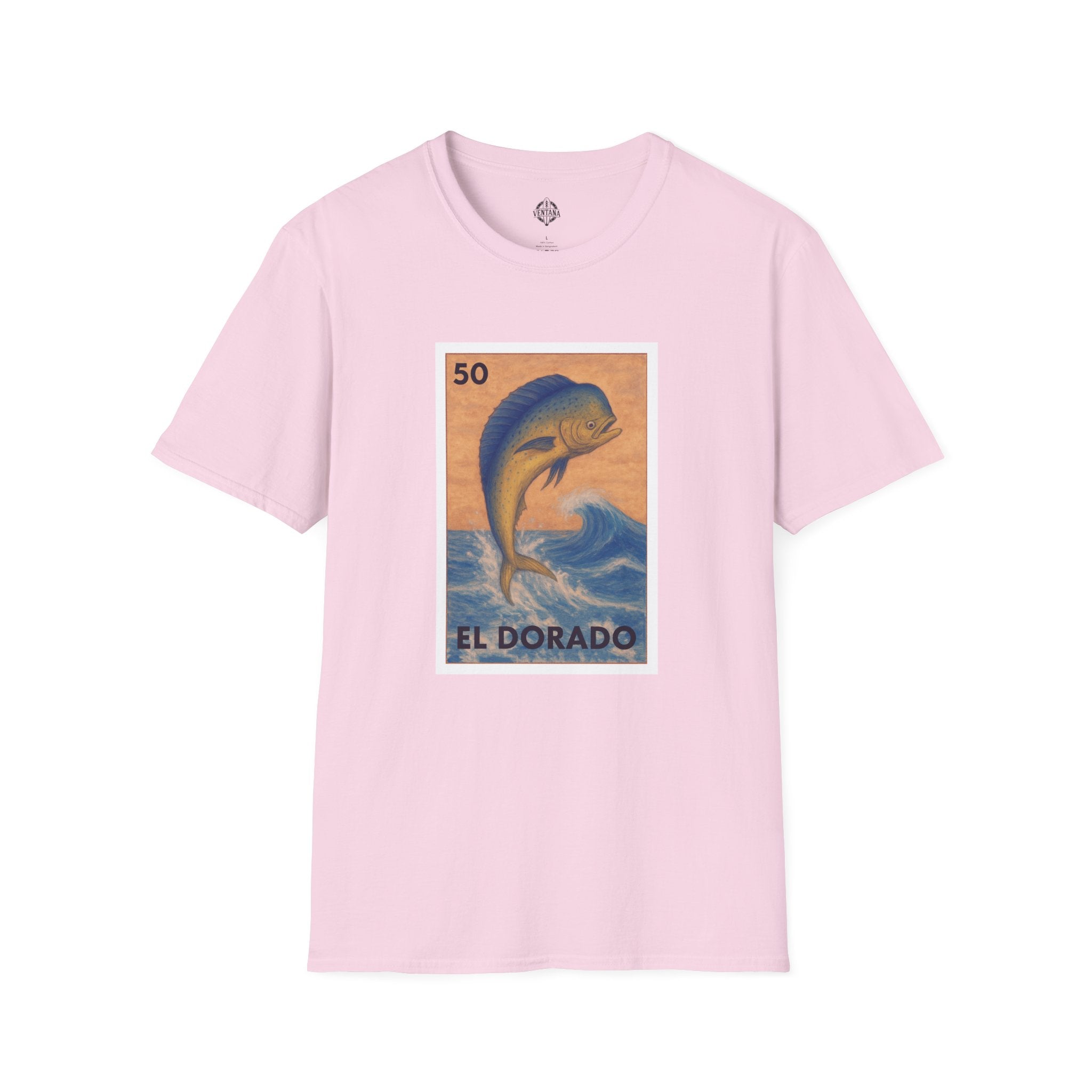 Dorado Lotería Unisex - Soft Style U.S. Cotton T-Shirt (El Dorado)