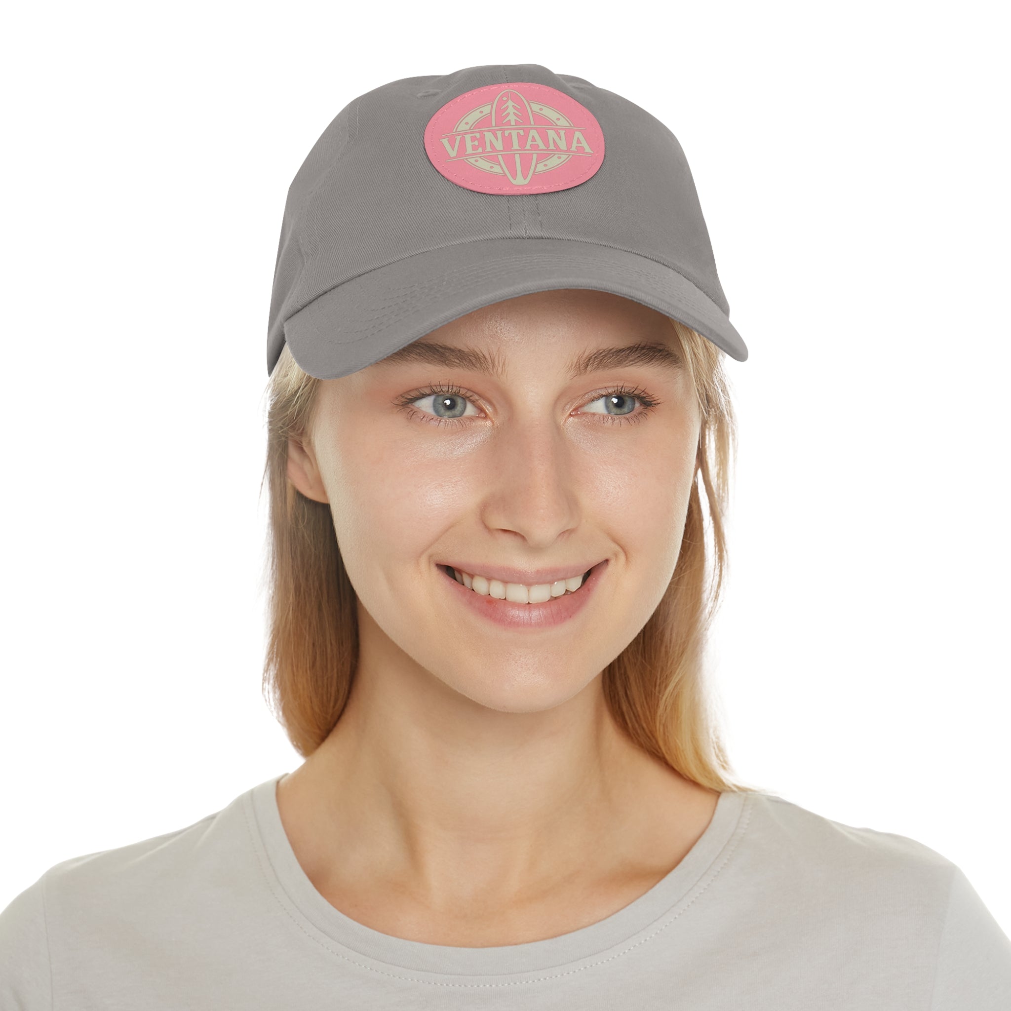 Ventana Treefish Logo Vegan Leather Patch Hat