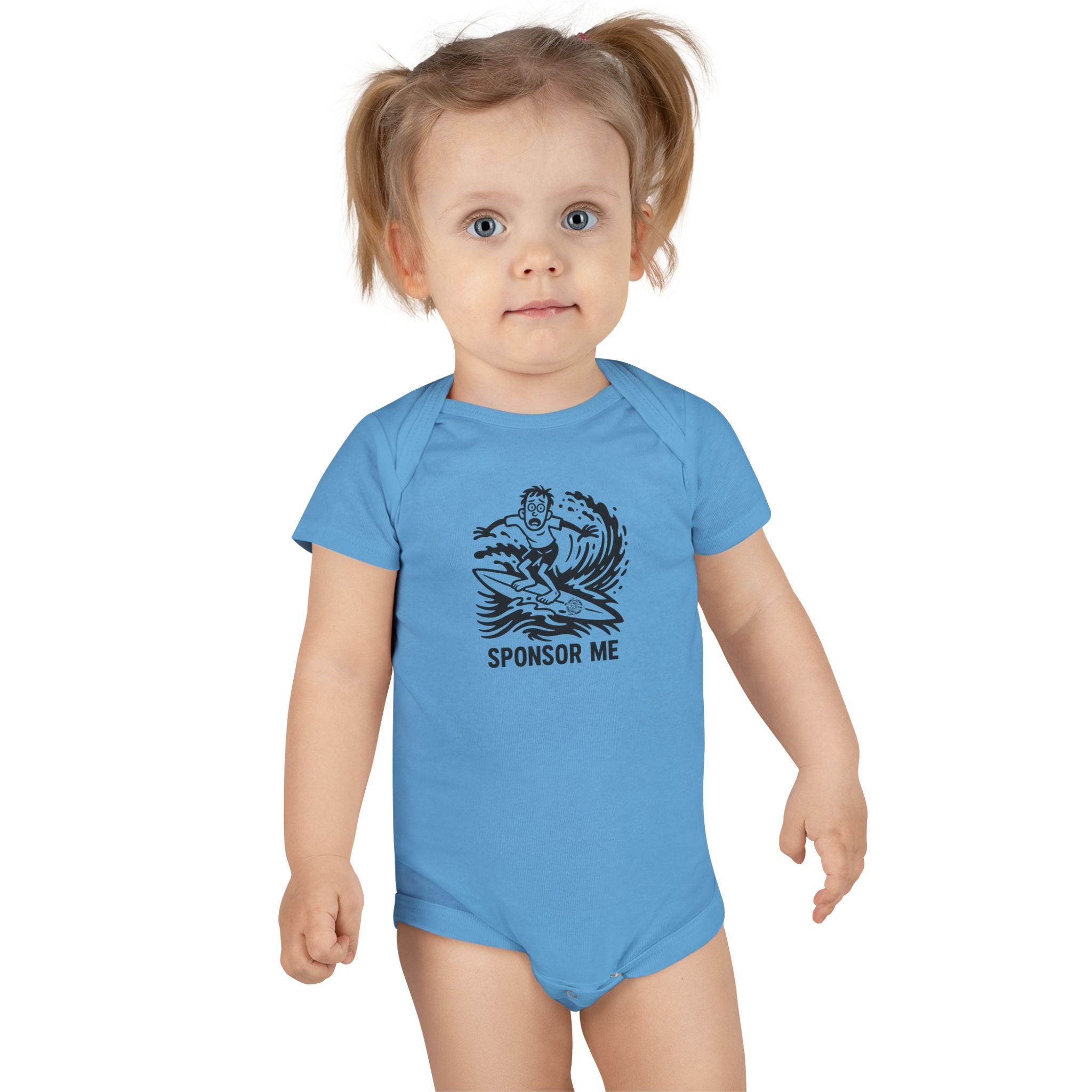 Sponsor Me baby cotton onesie image 13