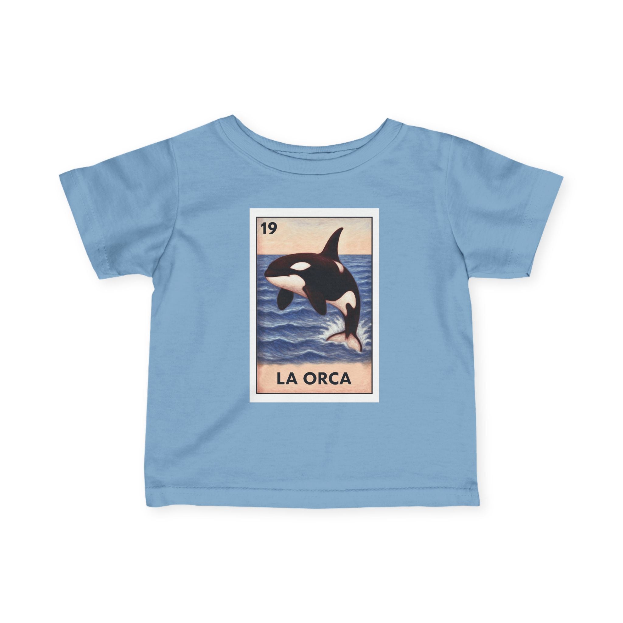 Orca Lotería - Infant 100% Cotton T-Shirt (La Orca)