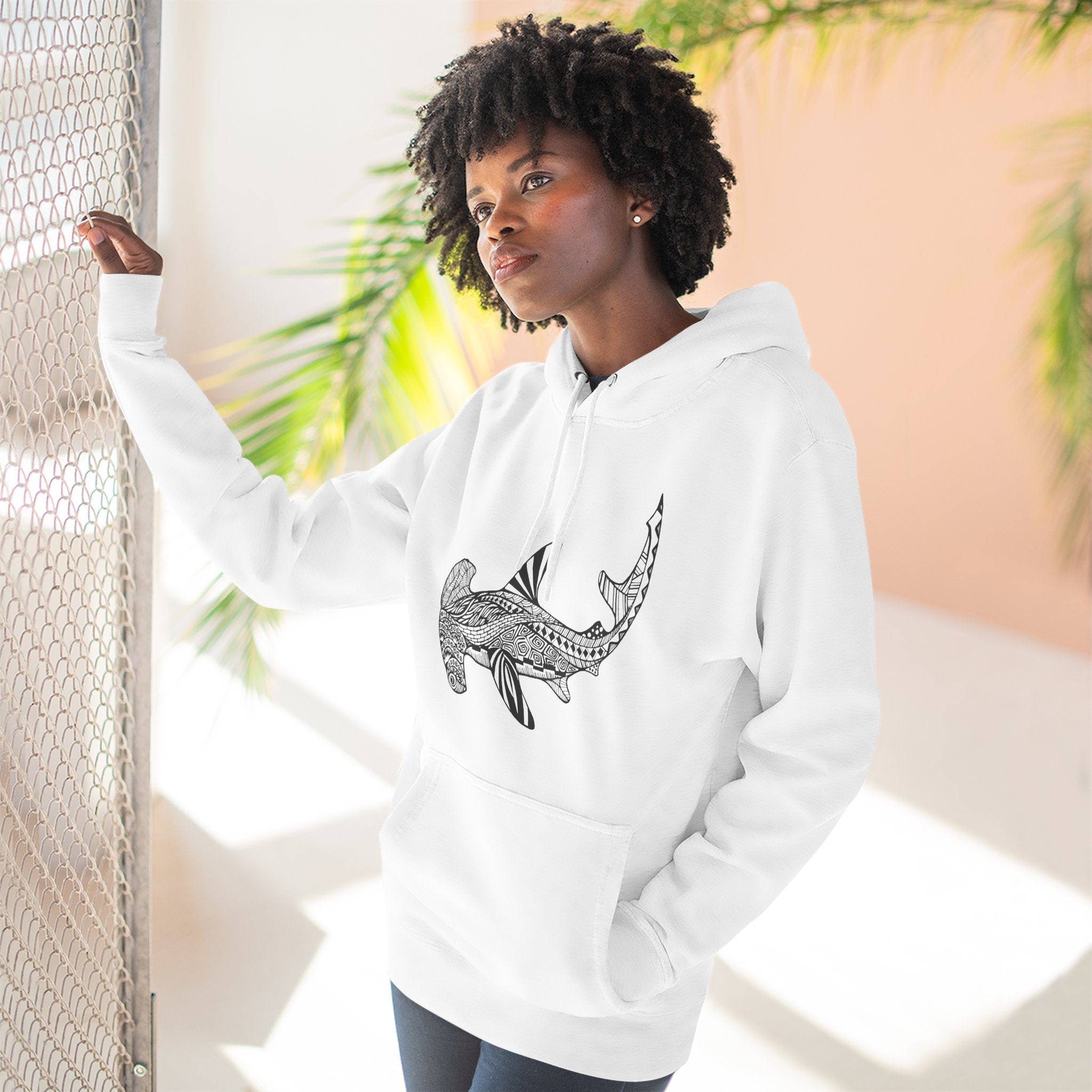 Ventangle Hammerhead fleece hoodie image 15