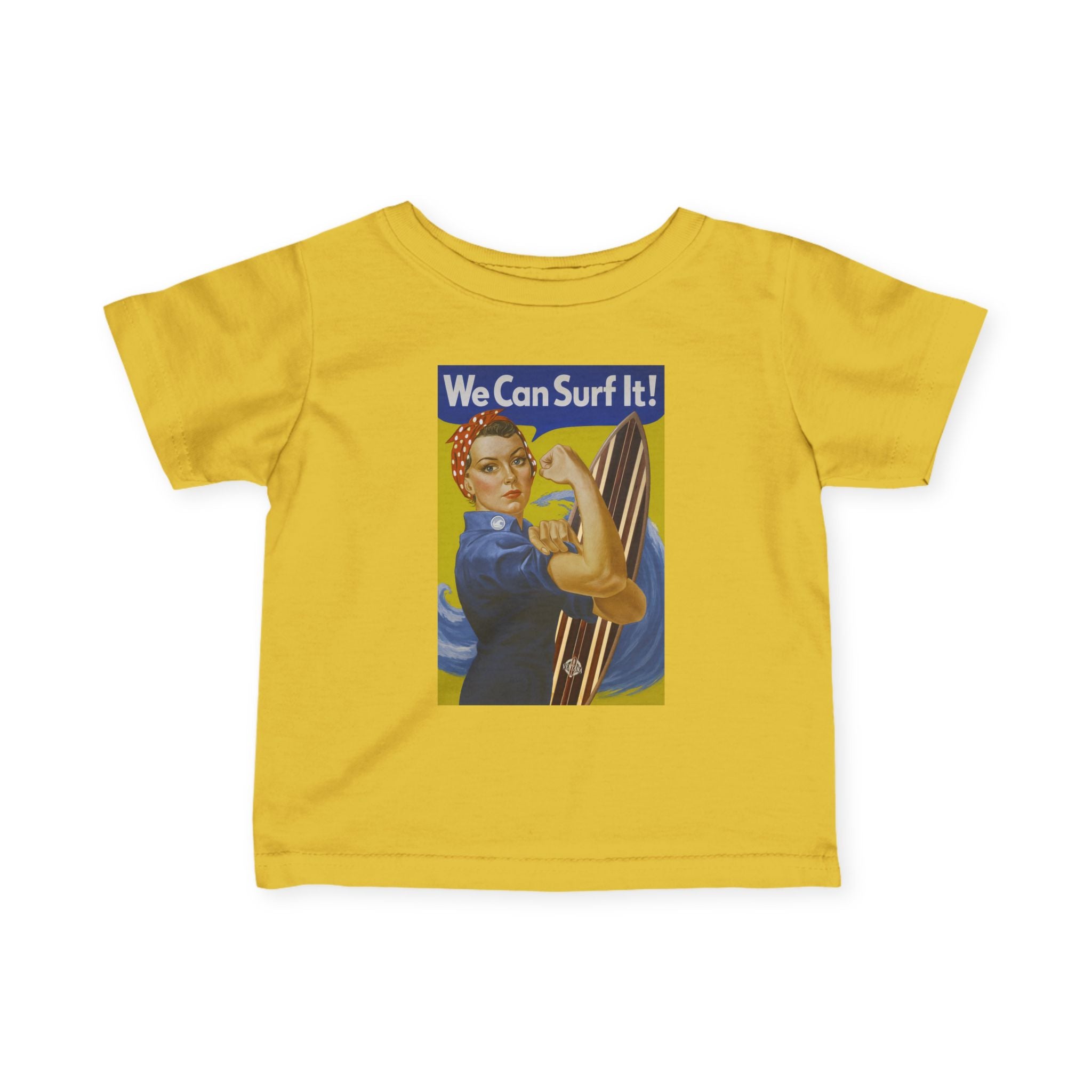 Rosie the Surfer infant cotton t-shirt image 8