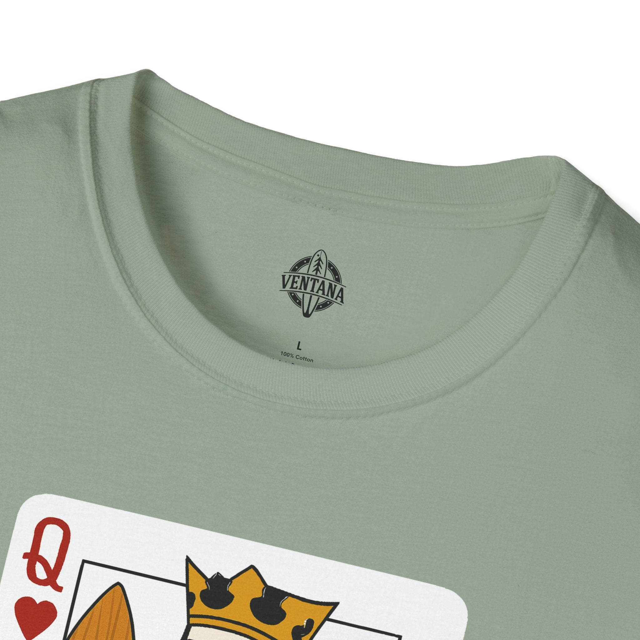 Queen of Hearts Surfer T-Shirt