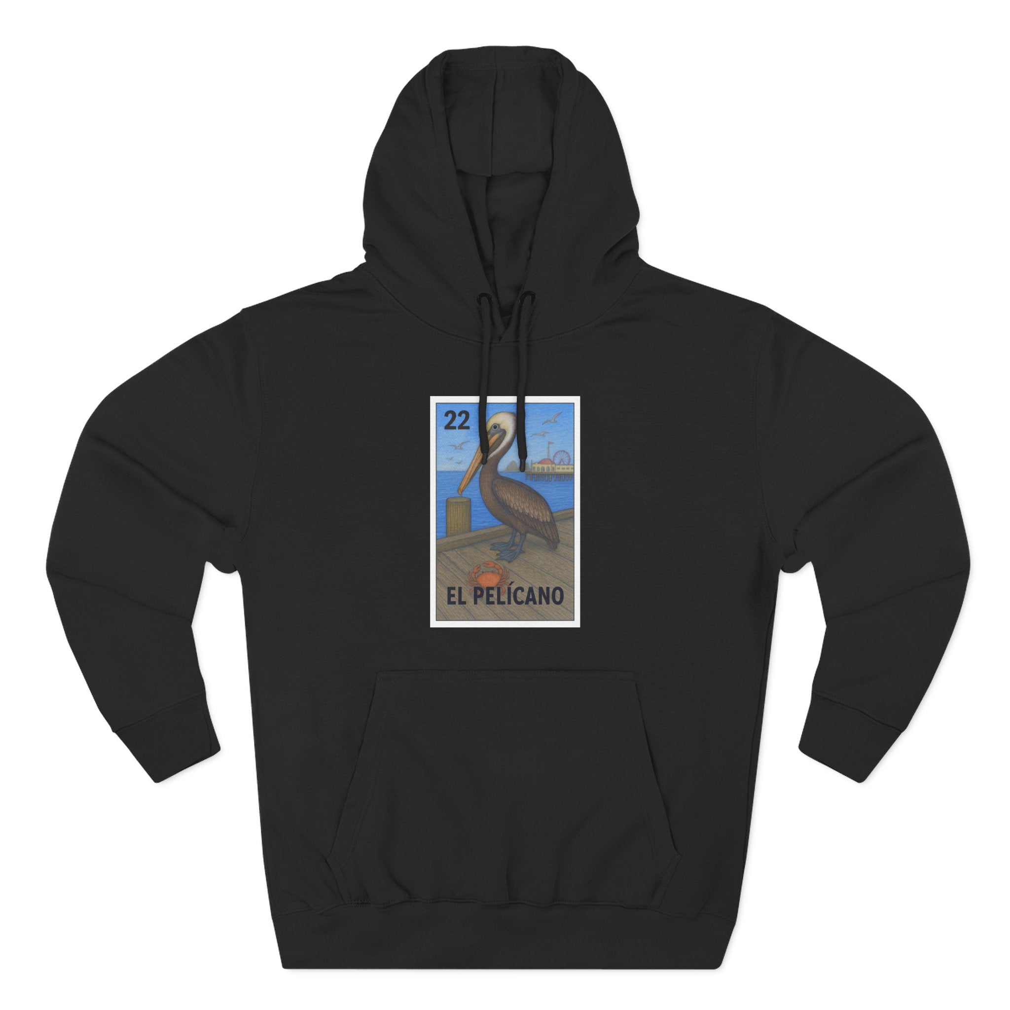 Pelican Loteria fleece hoodie product image 7