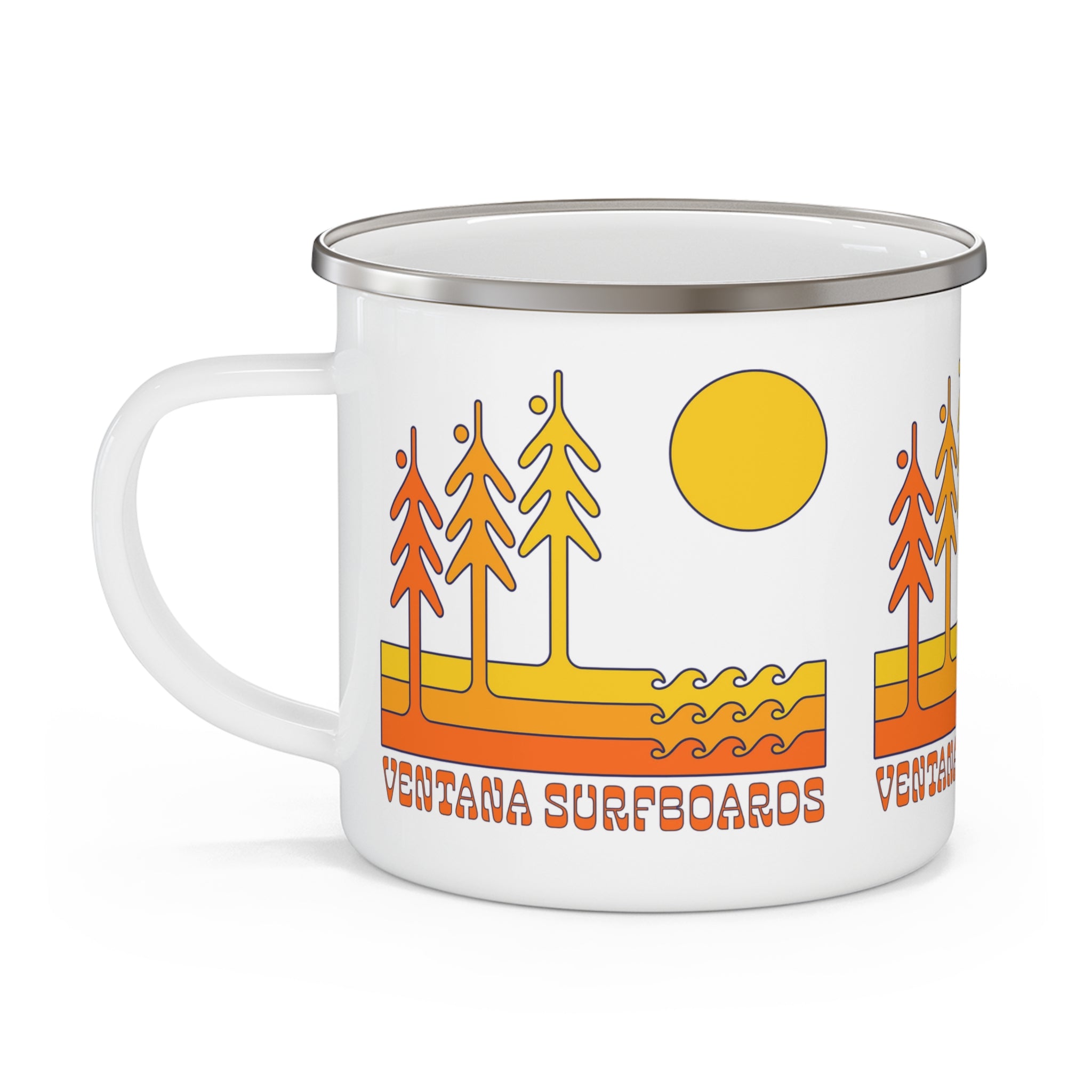 Ventana Circa 78 Enamel Camping Mug (12oz - small)