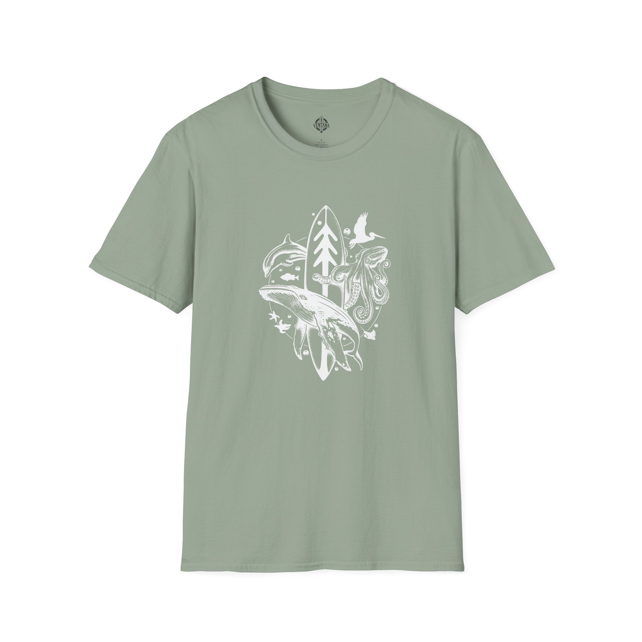 Ventana Monterey Bay by Thiago Bianchini cotton t-shirt image 8