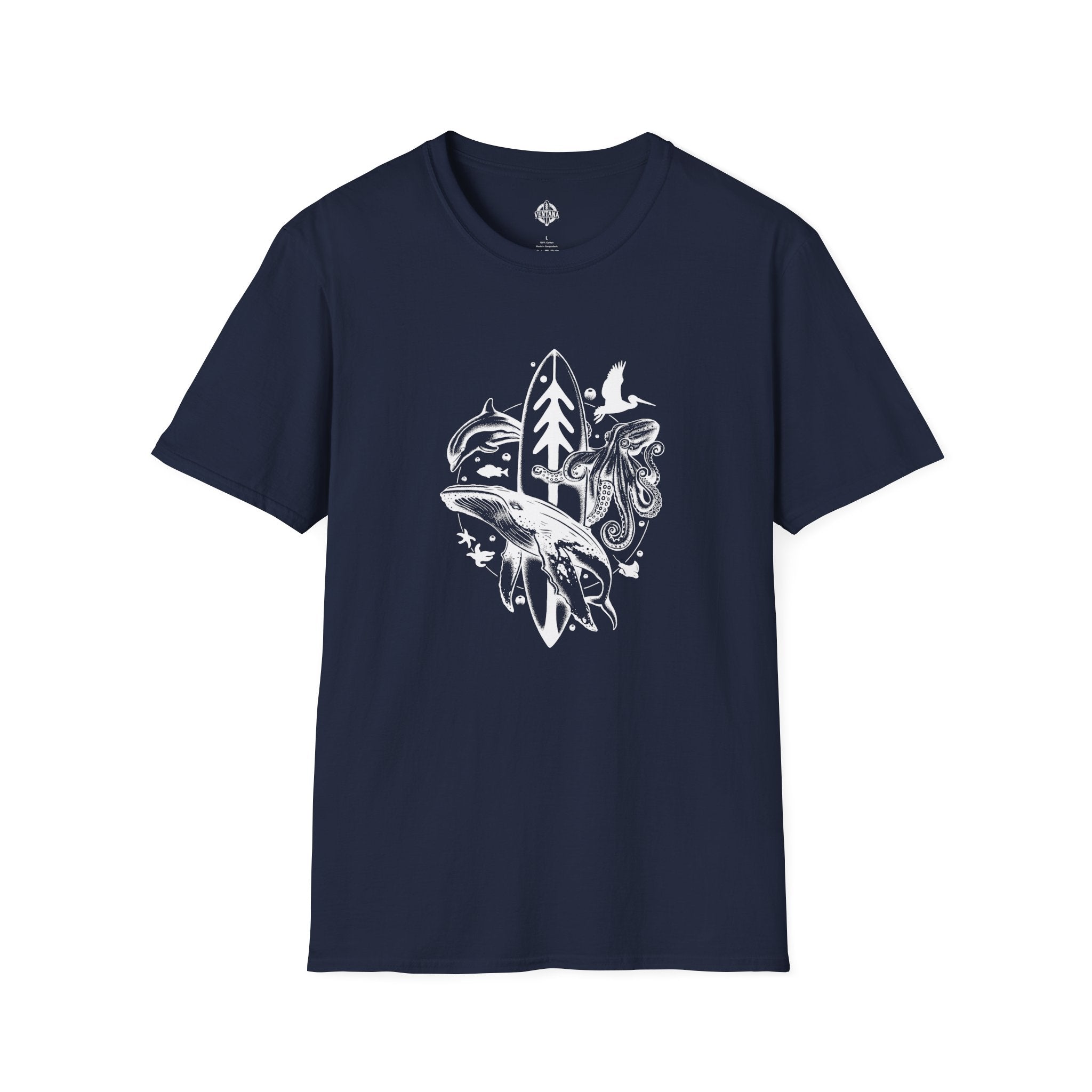 Ventana Monterey Bay by Thiago Bianchini cotton t-shirt image 1