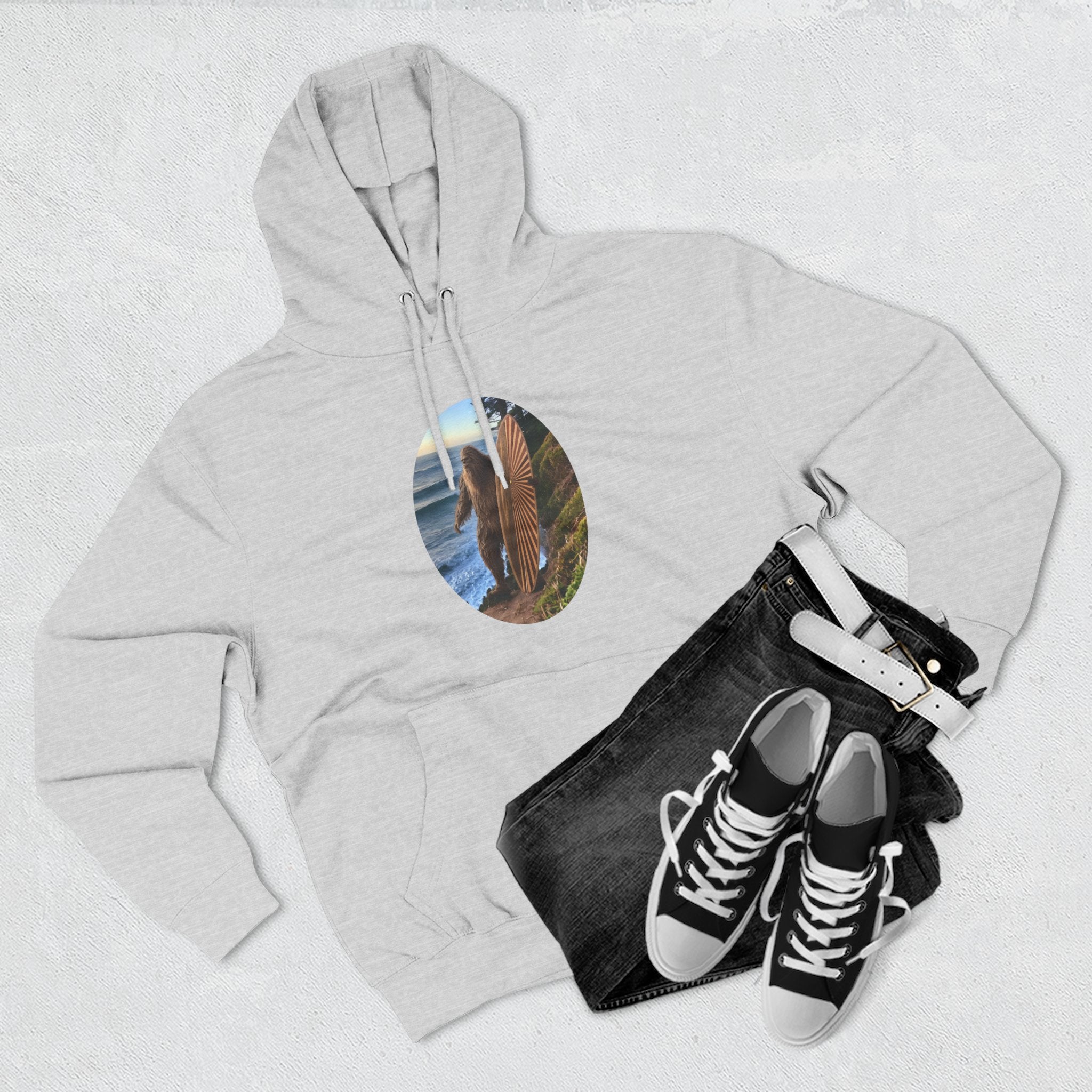 Ventana Real Surfsquatch fleece hoodie image 18