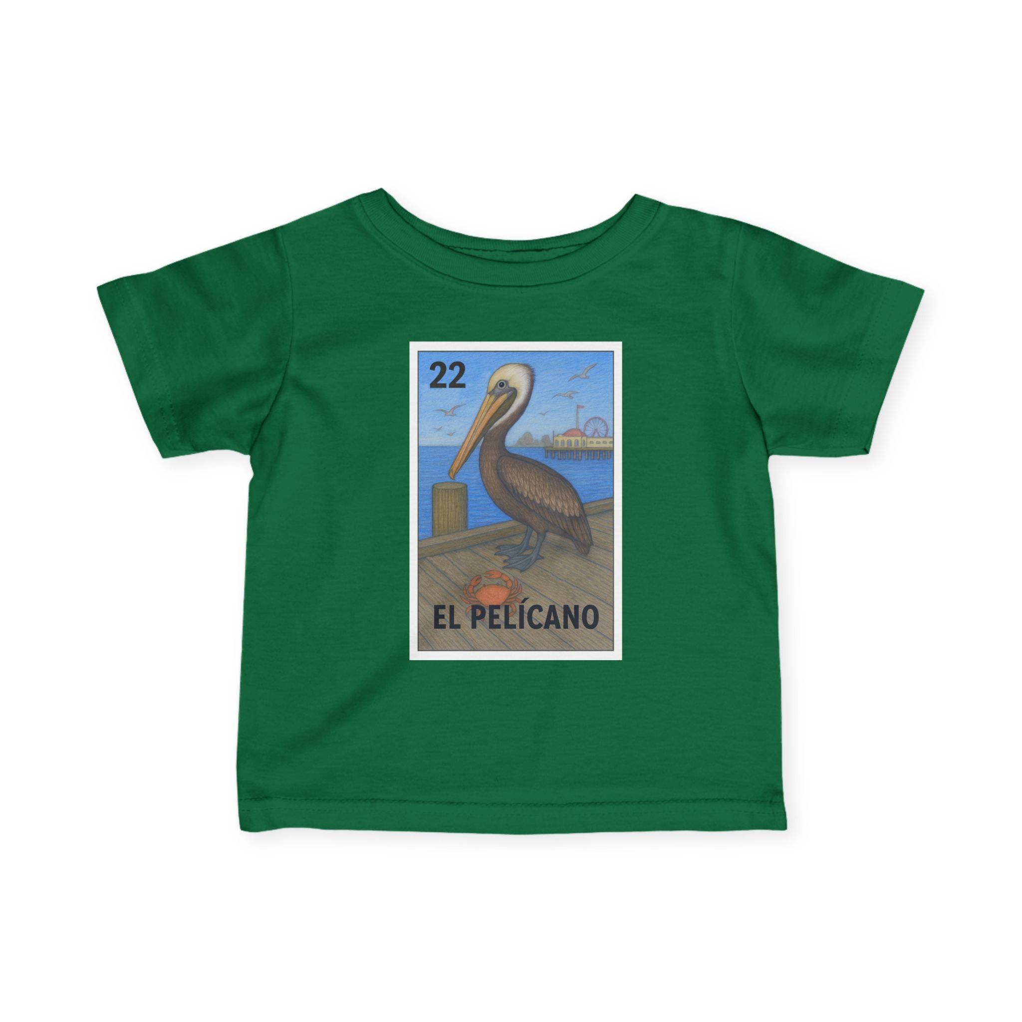 Pelican Loteria infant cotton t-shirt product image 9